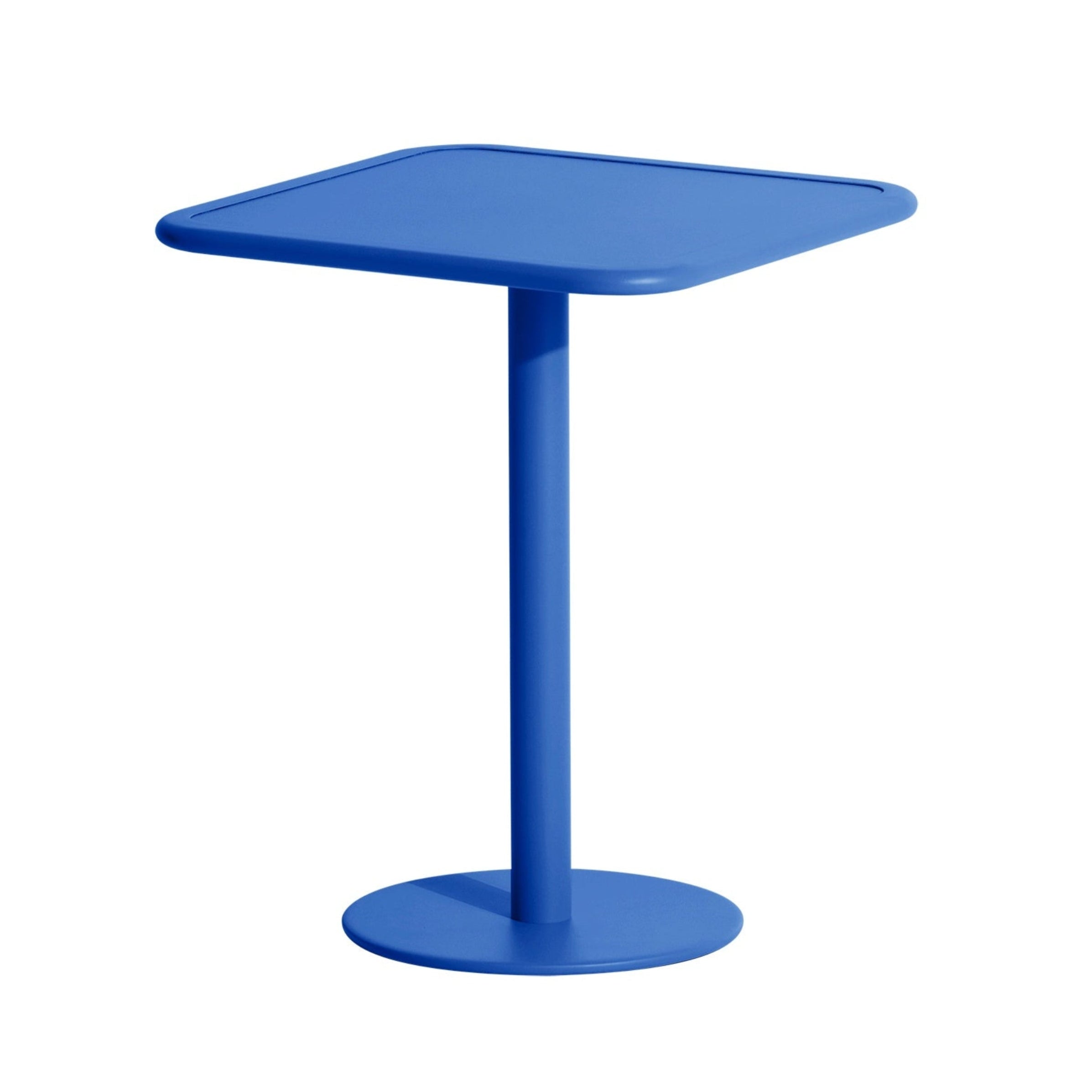 Vierkante tuintafel WEEK-END donkerblauw