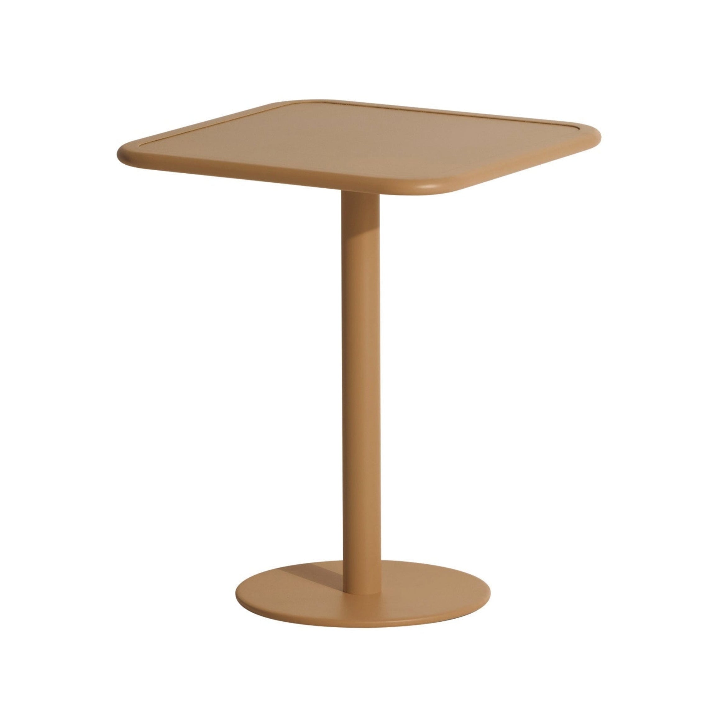 Vierkante tuintafel WEEK-END goud