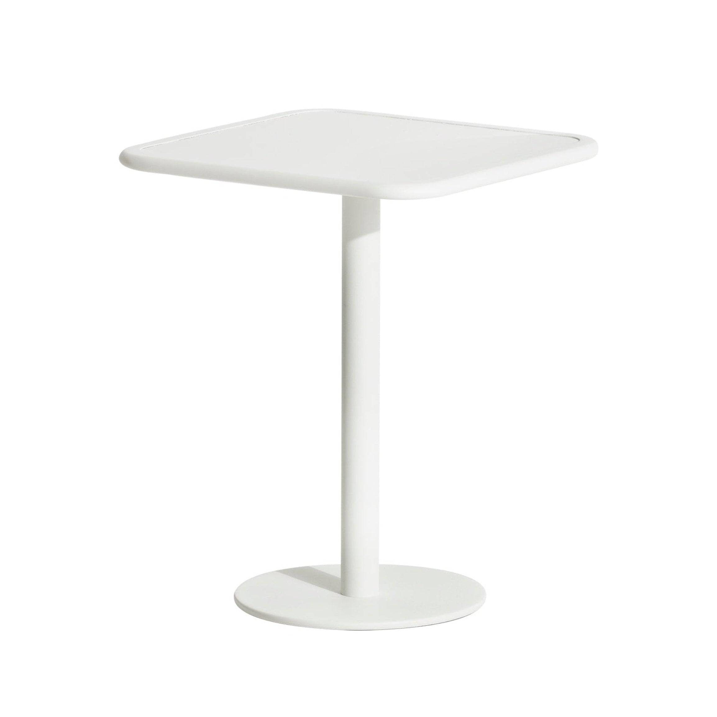 WEEK-END vierkante tuintafel wit