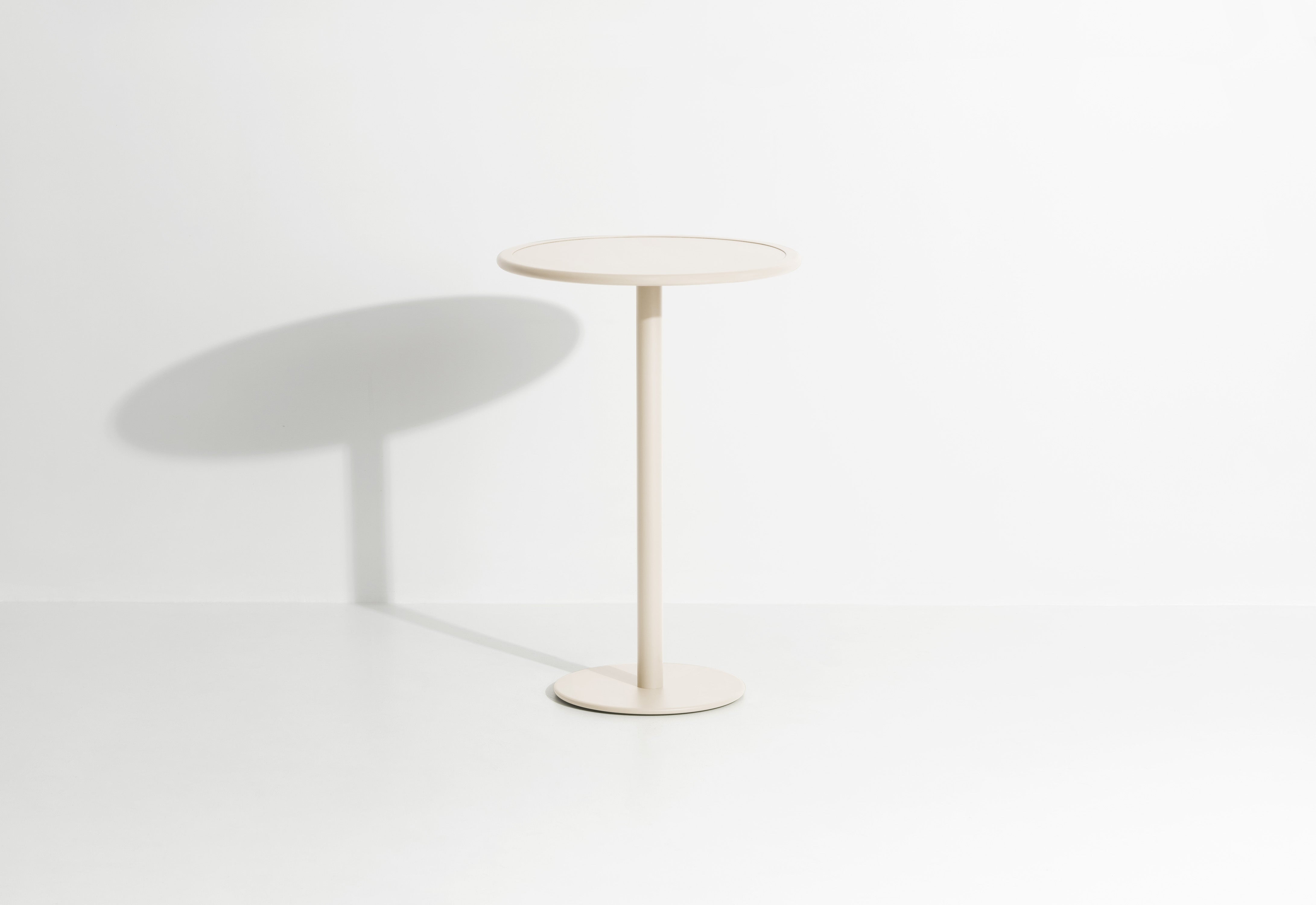 Ronde tuintafel WEEK-END ivoorkleurig