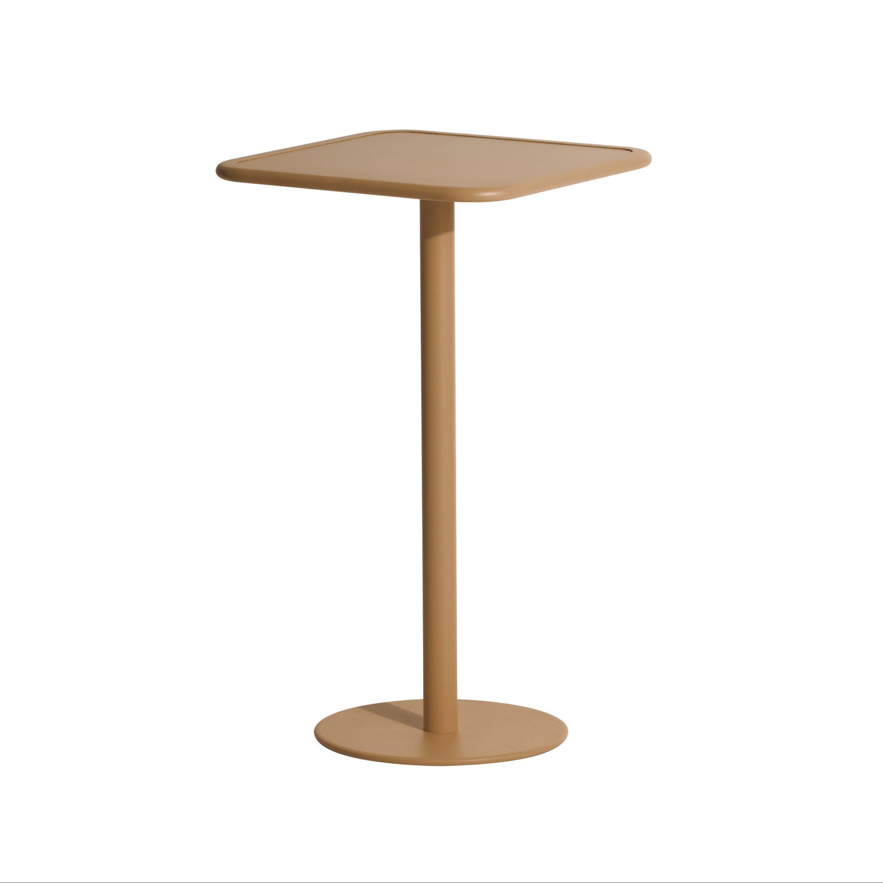 Vierkante tuintafel WEEK-END goud