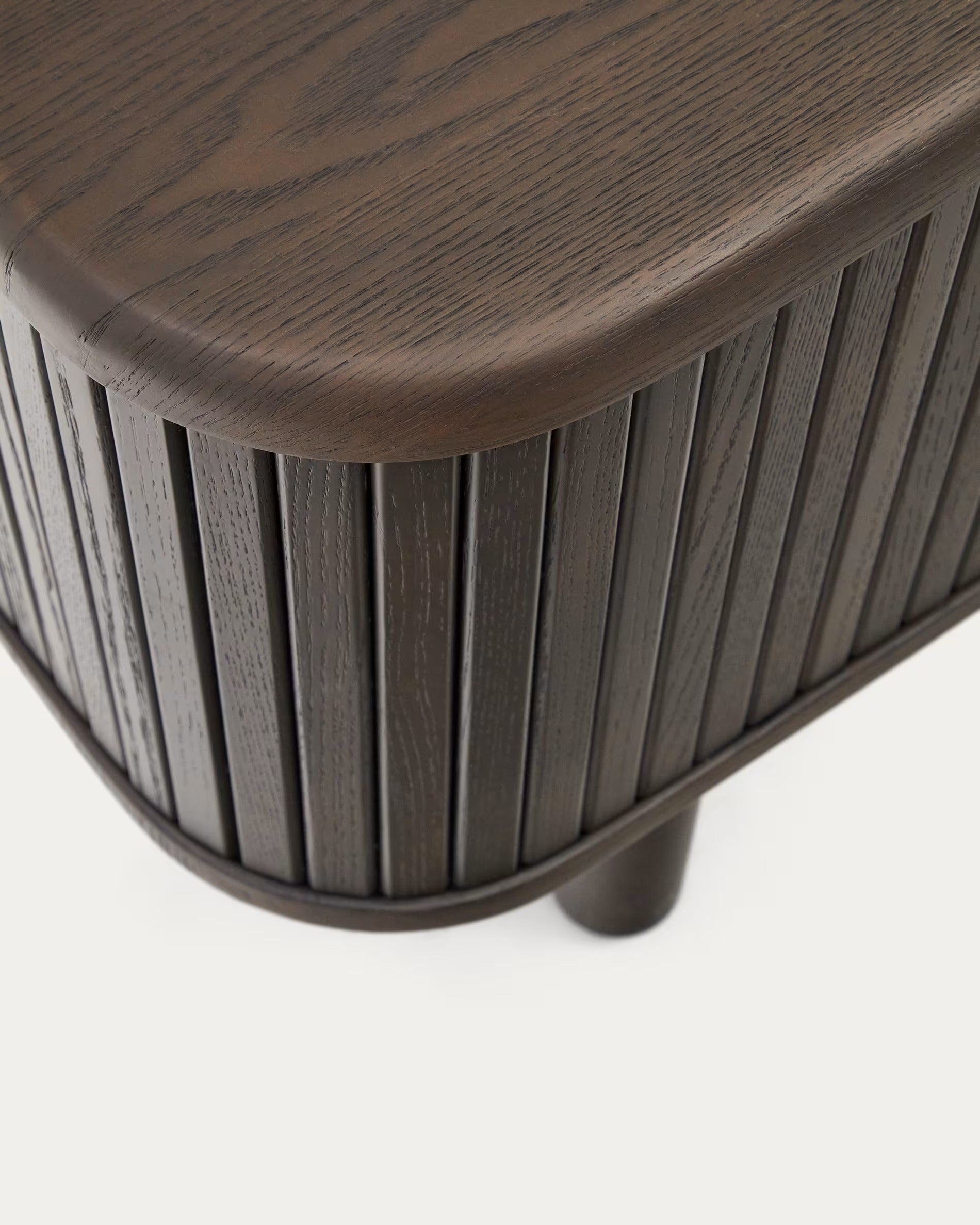 TV-meubel MAILEN donker essenhoutfineer