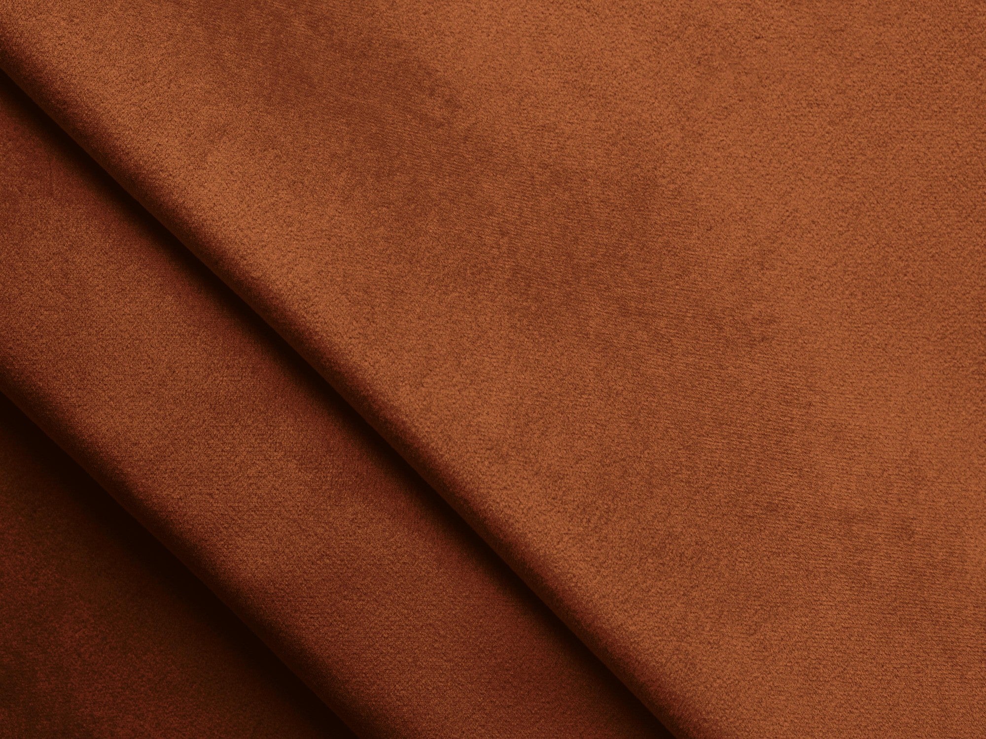 Velours stoel MAIA terracotta