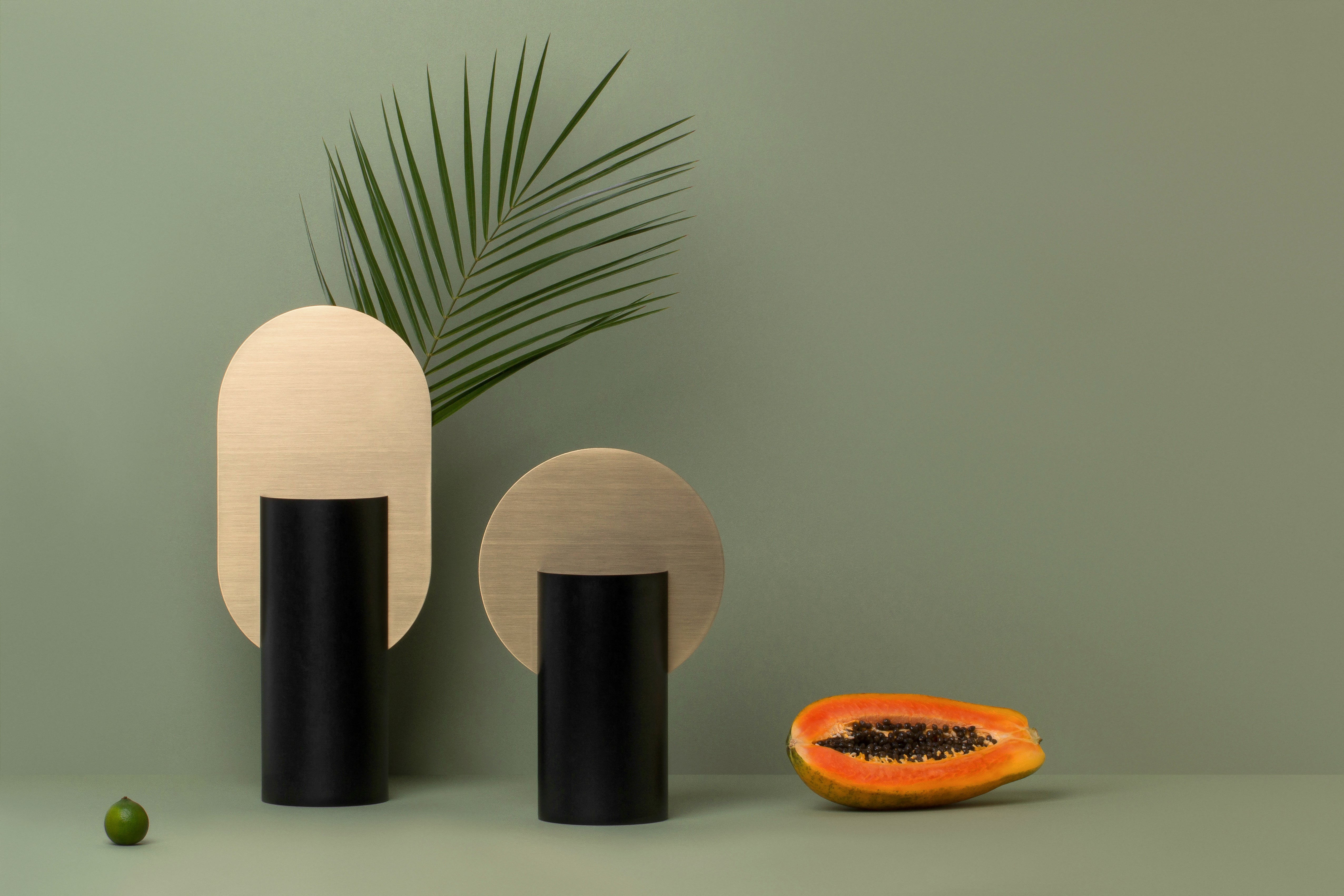 Vaas GENKE zwart met messing