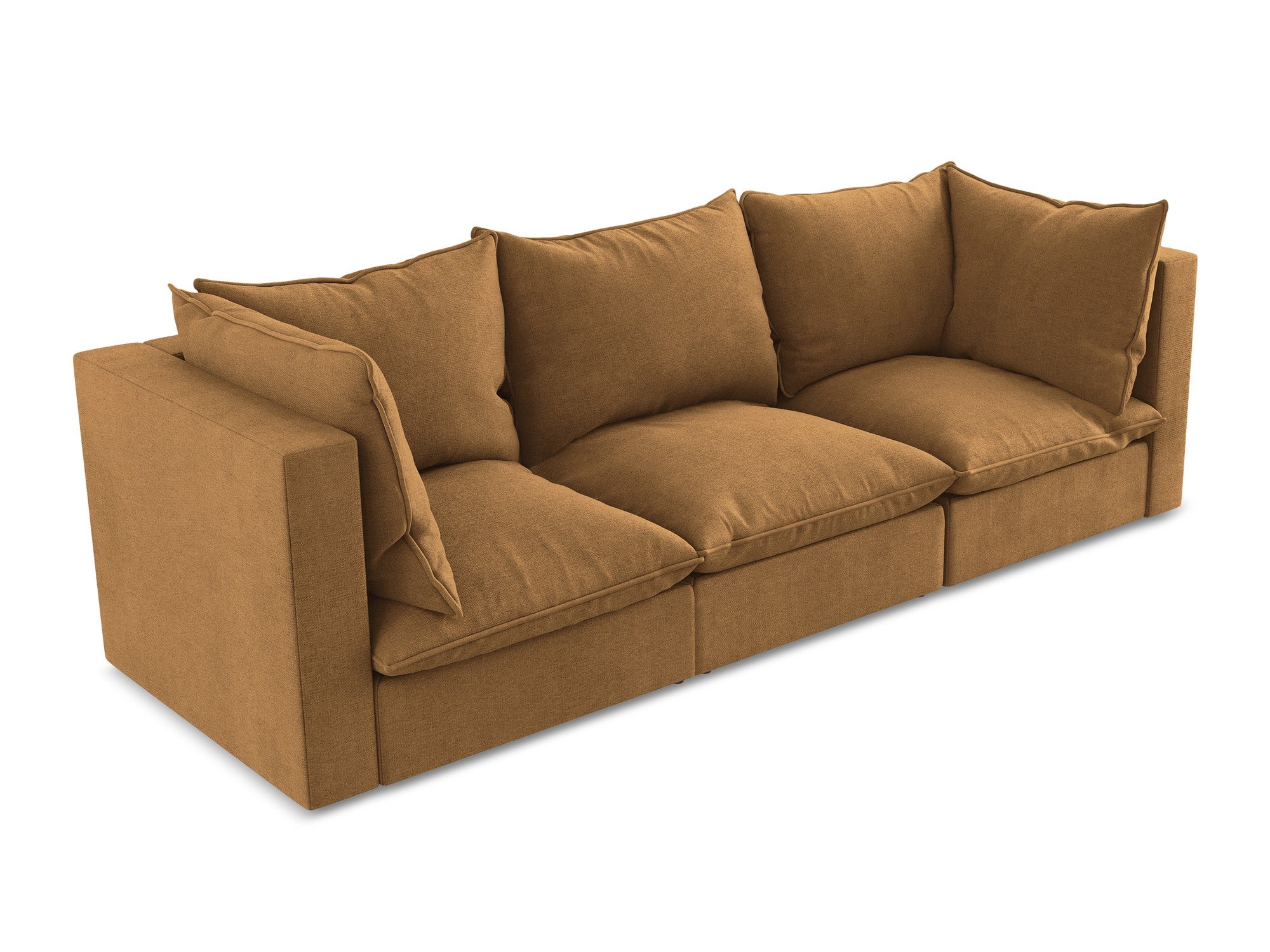 Sofa 3-zits MANAO terracotta