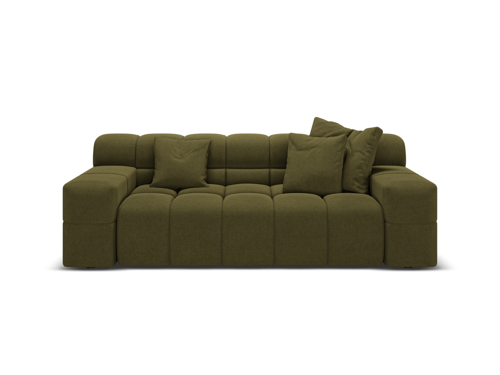 Sofa 2-zits AGAVE groene chenille