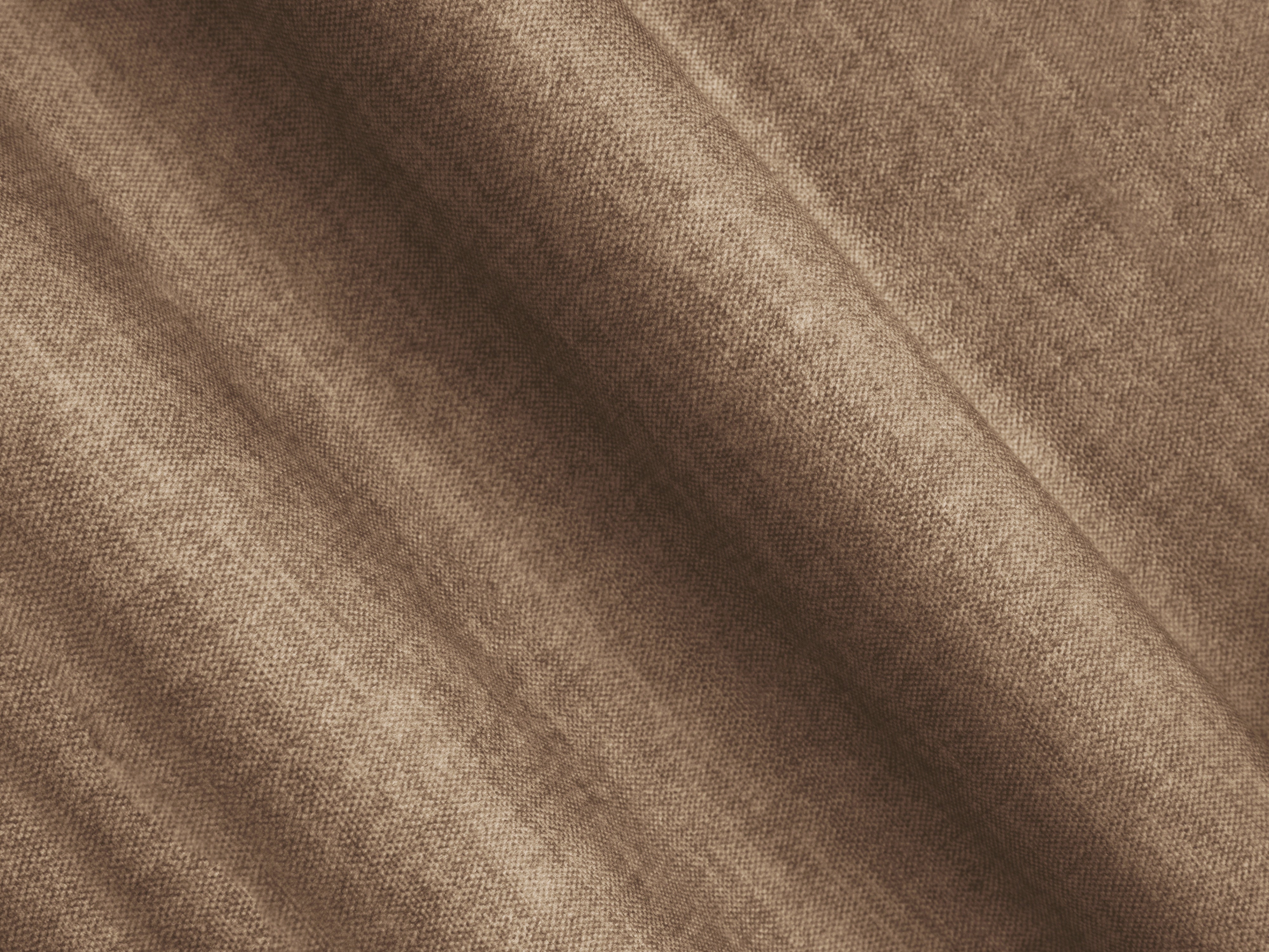 Samtsofa mit Schlaf-Funktion RIBES dunkelbeige