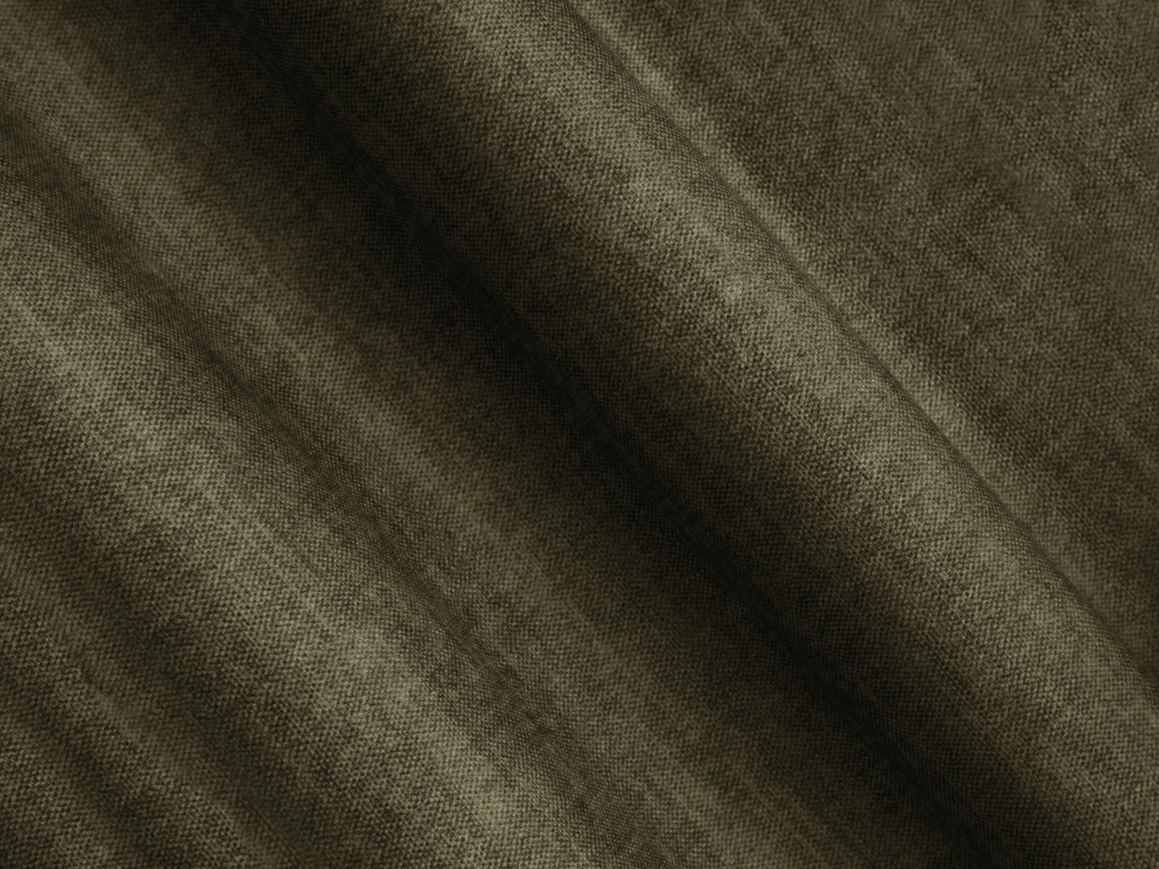 Fluwelen bank met slaapfunctie RIBES groen