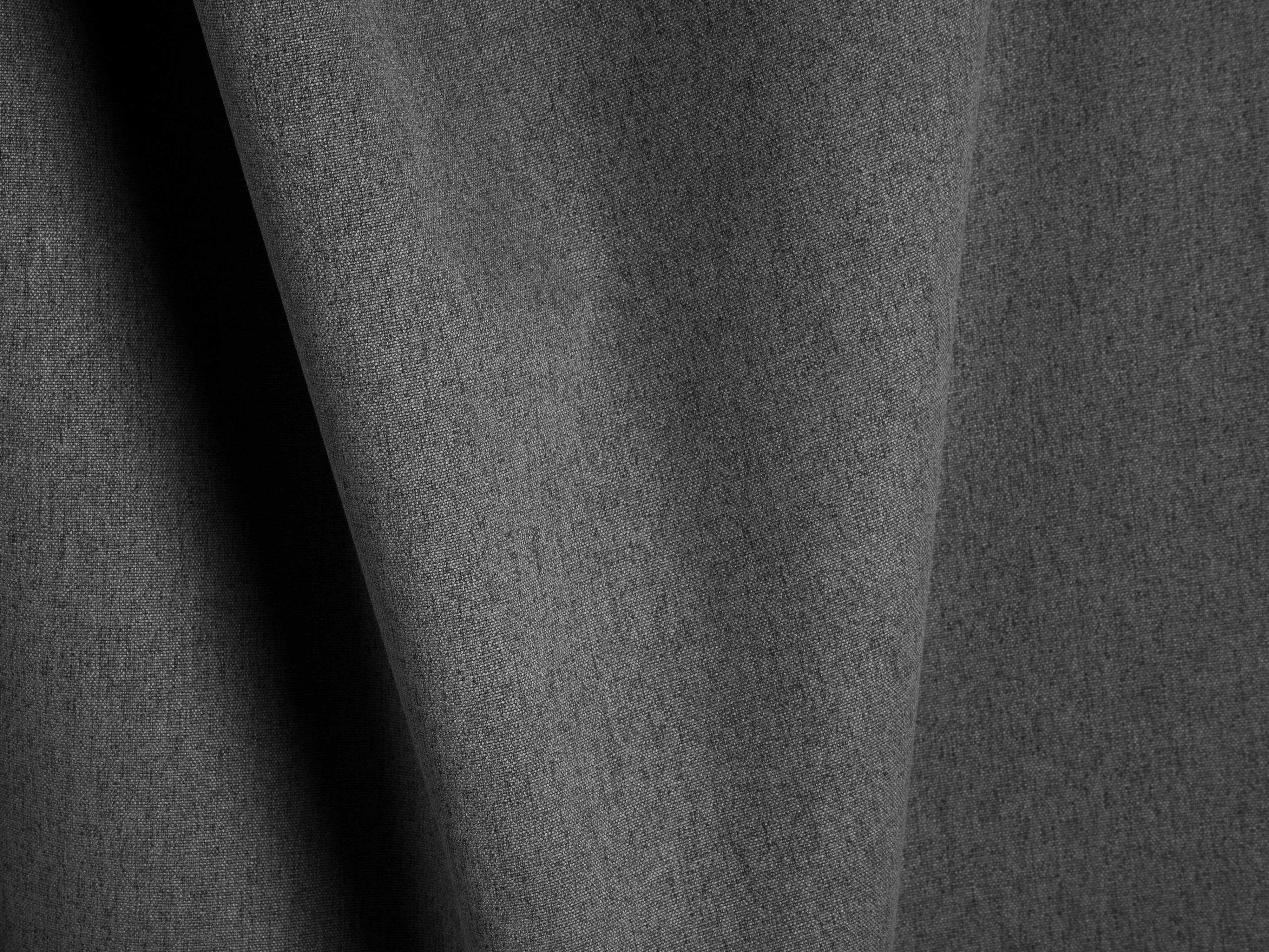 Sofa met slaapfunctie RIBES grijs chenille