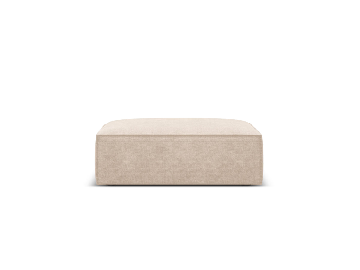 Puf van szenilweefsel VANDA beige