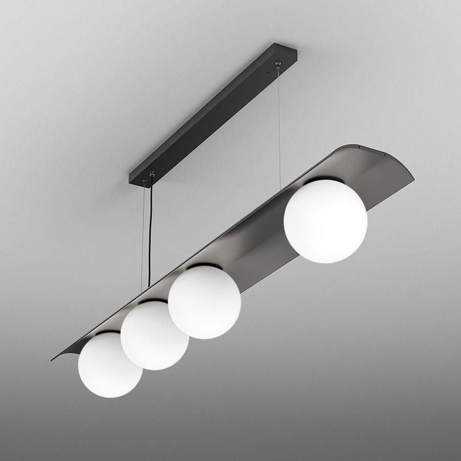 MODERN BALL ASYMMETRY X4 pendant lamp