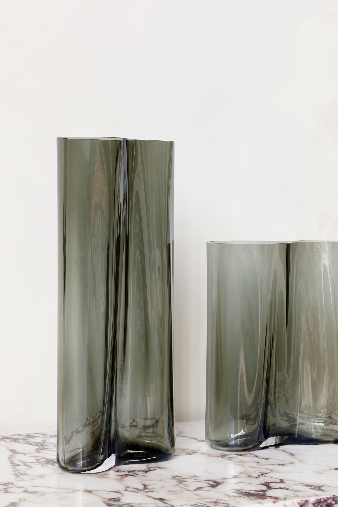 Vaas AER geblazen glas