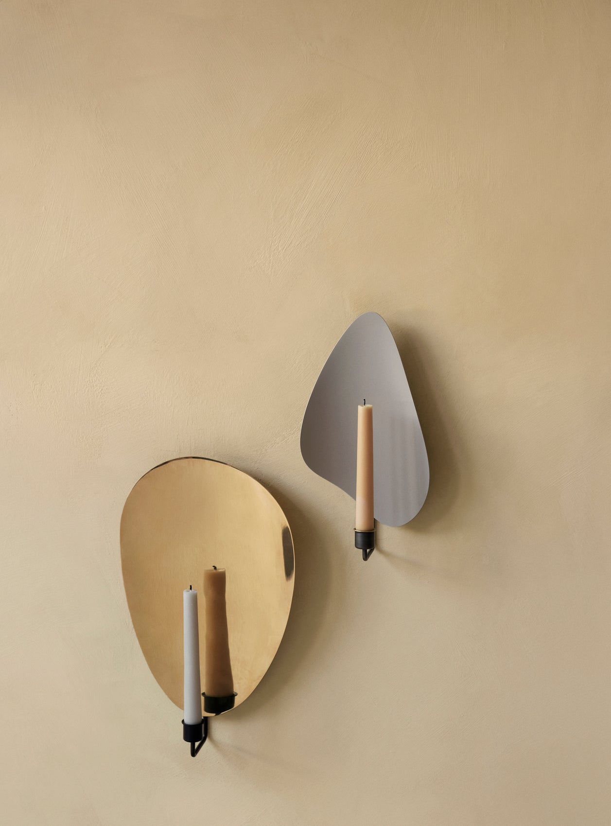 Wandleuchter FLAMBEAU aus Messing