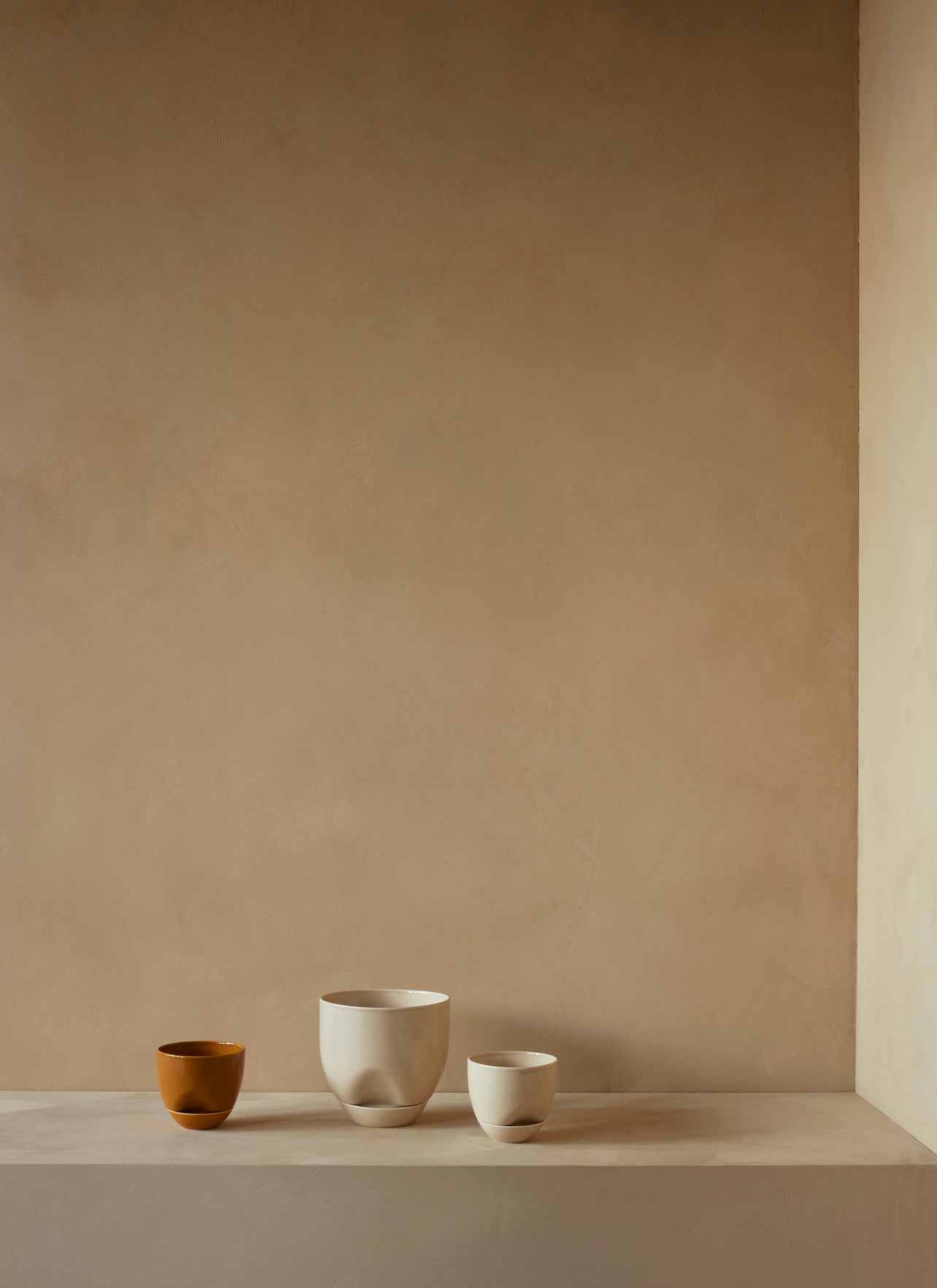 Blumentopf HYDROUS beige