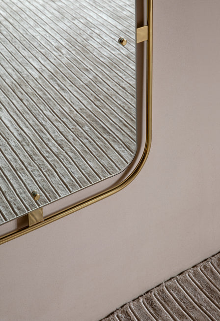 Lustro NIMBUS gepolijst messing