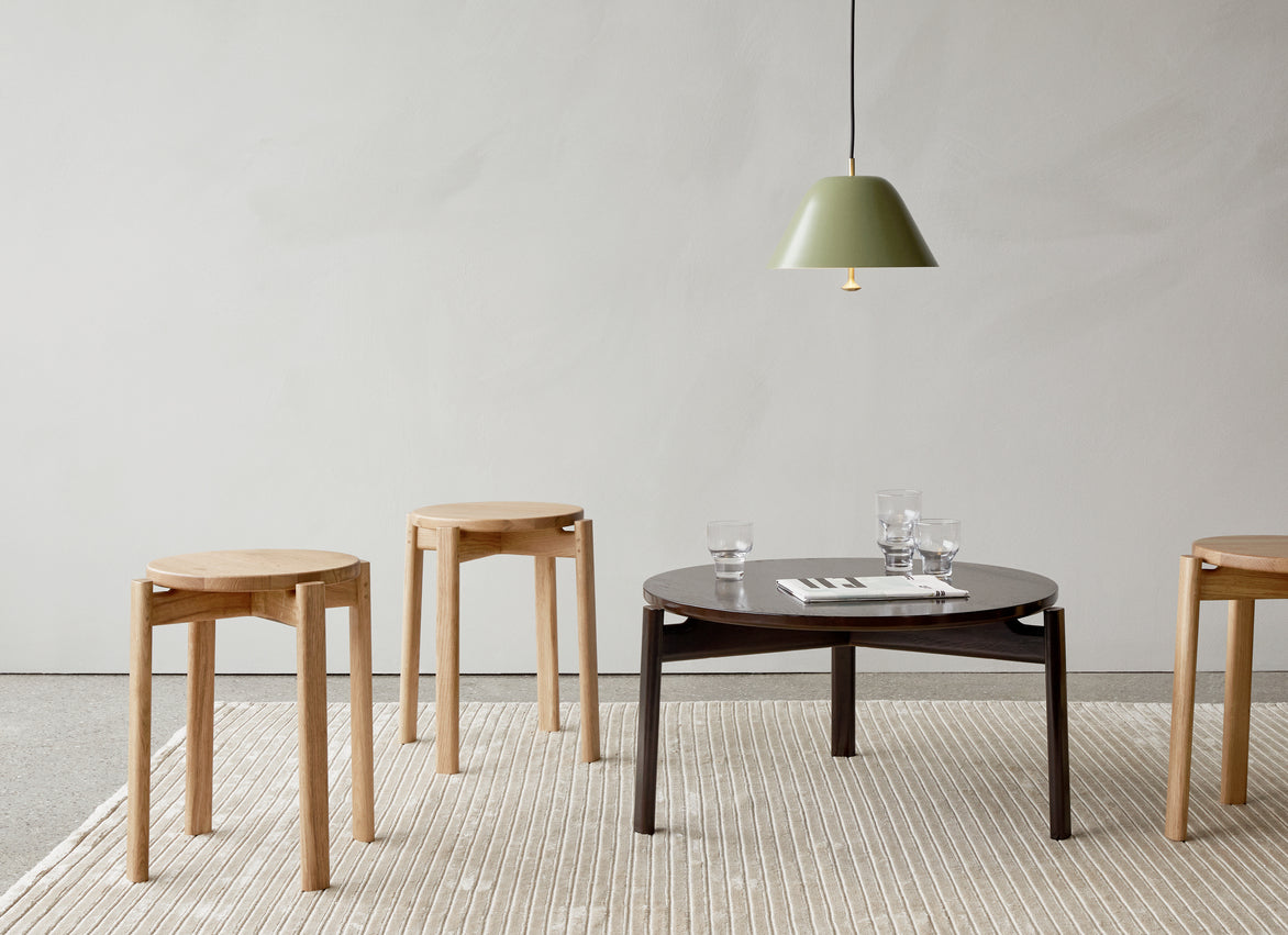 Stołek PASSAGE drewno dębowe