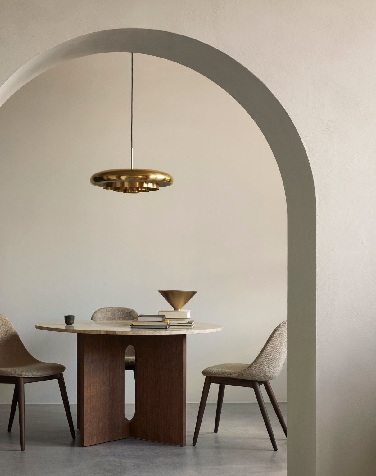 RESONANT brass pendant lamp