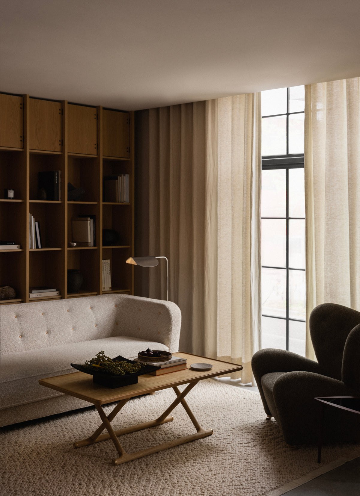 Sessel DER MÜDE MANN Schafsleder