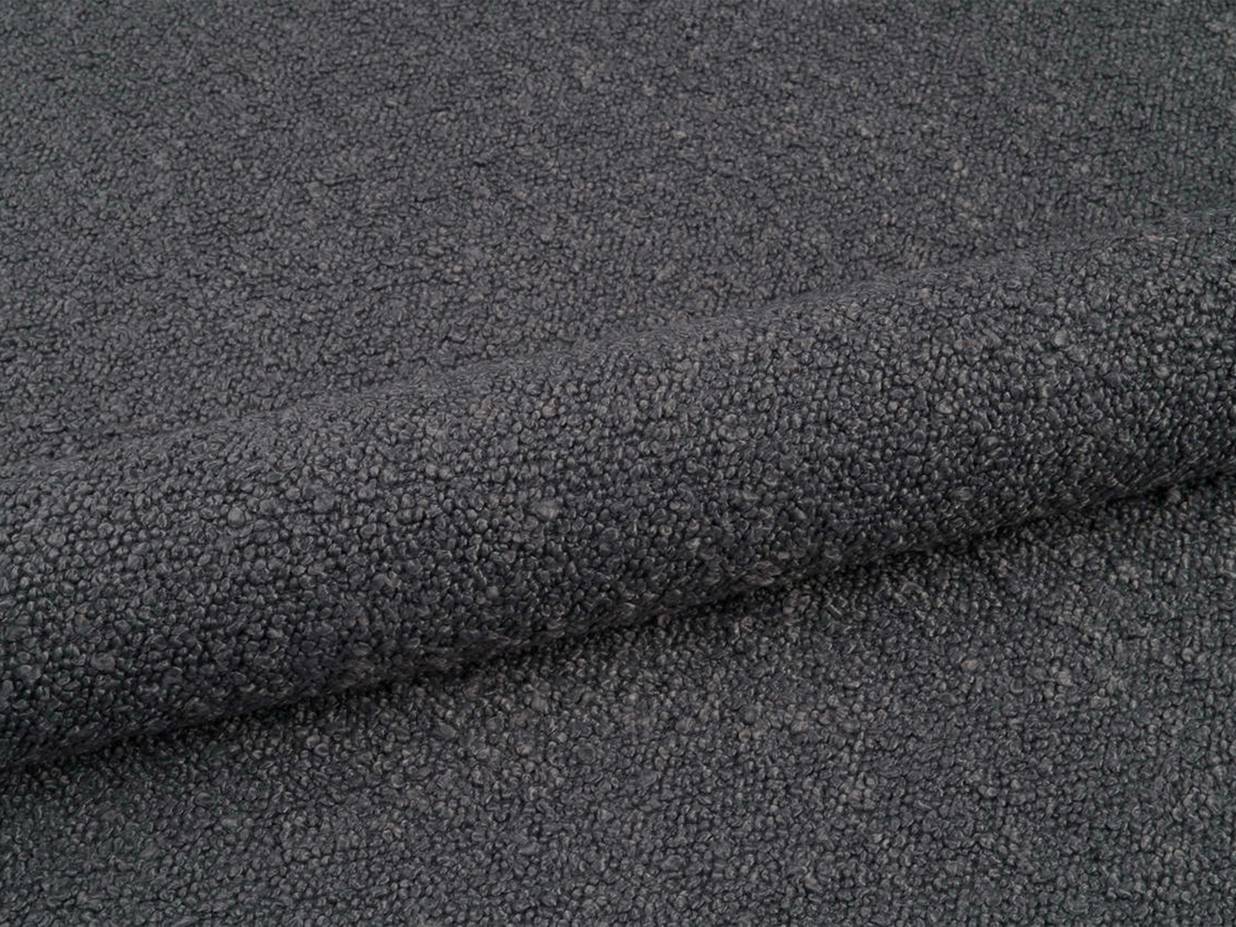 BELLIS bed met opbergruimte voor beddengoed grijs boucle