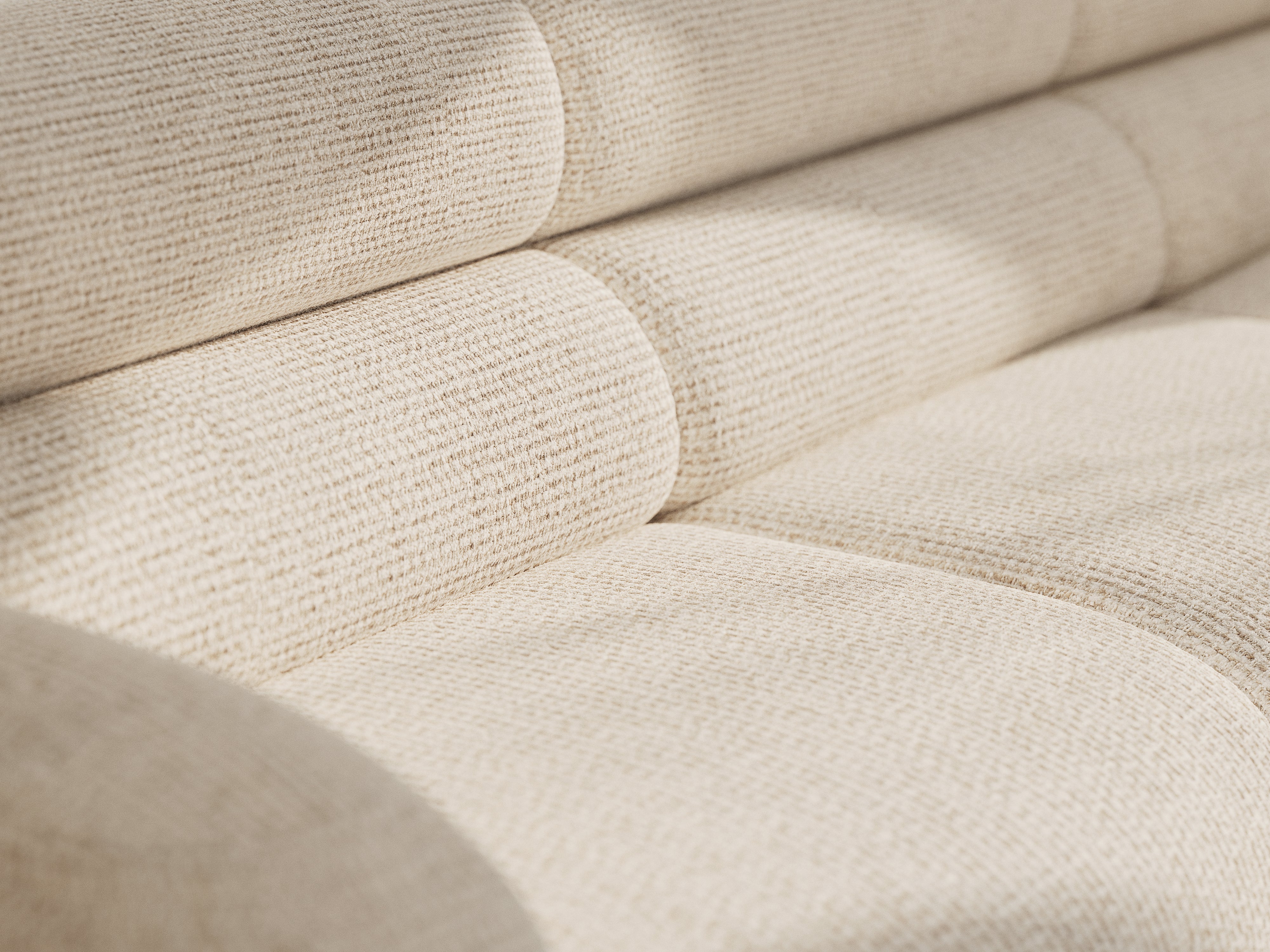 Modulaire bank NEO - hoekmodule beige melange