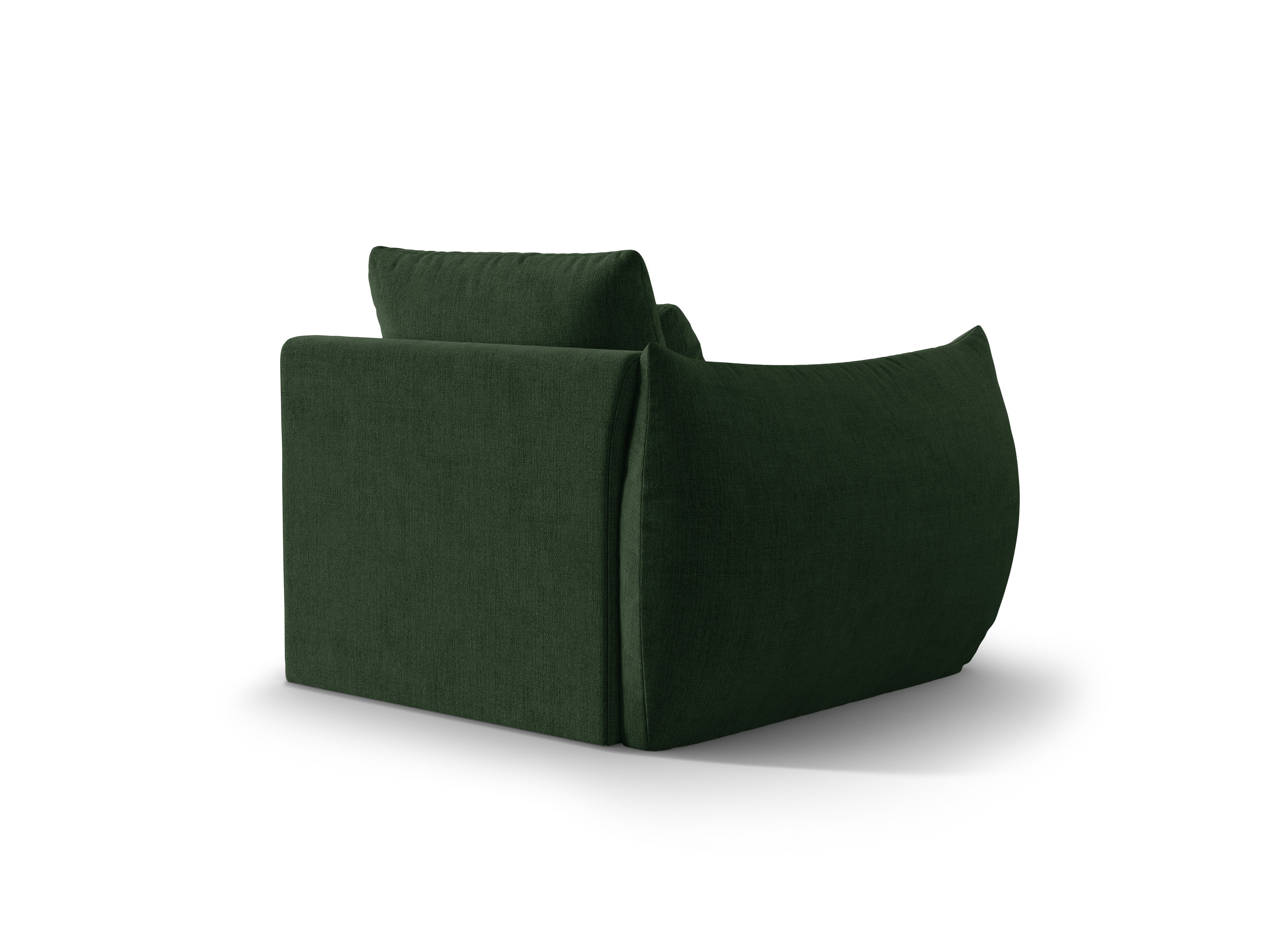 Modulaire bank BLOOM - linker element groene chenille