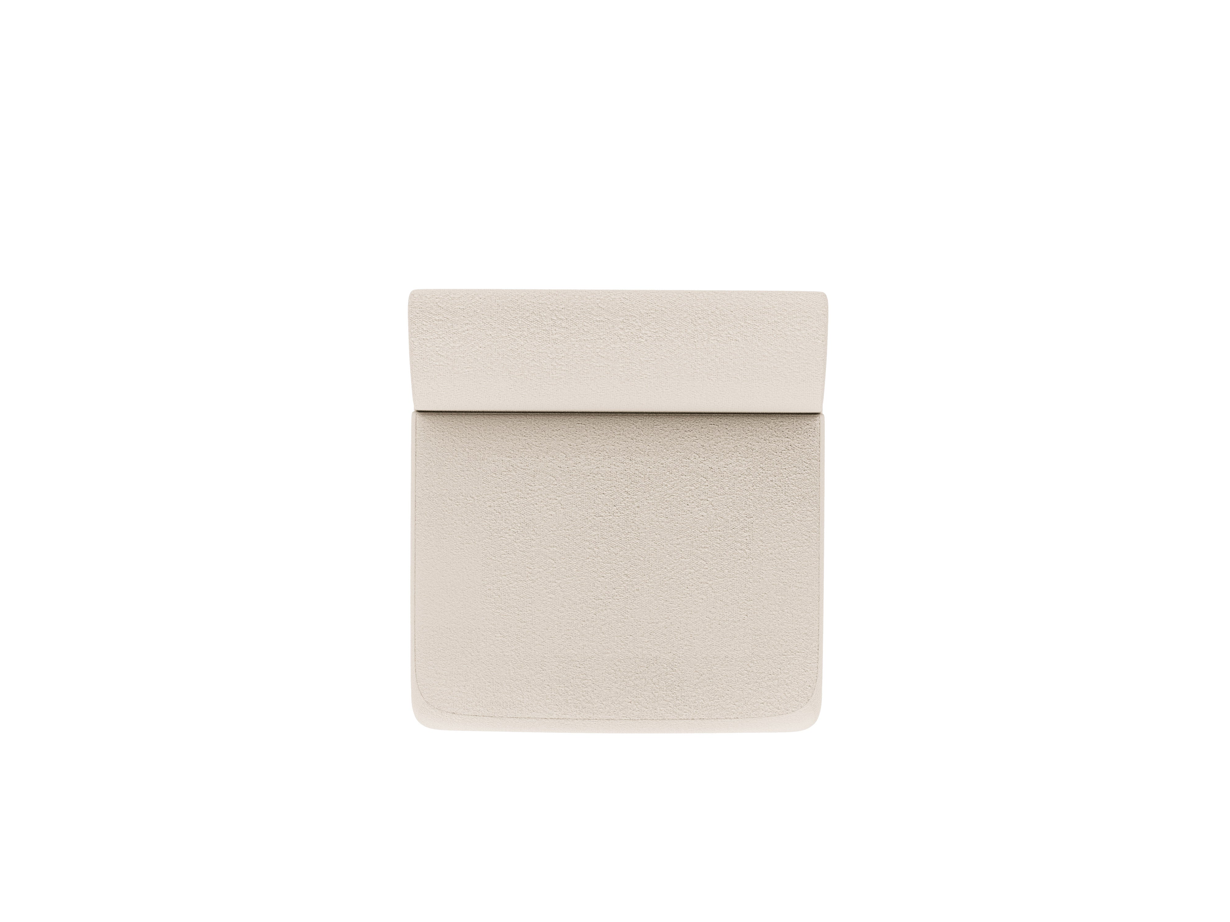 Fauteuil / module MILEY beige boucle