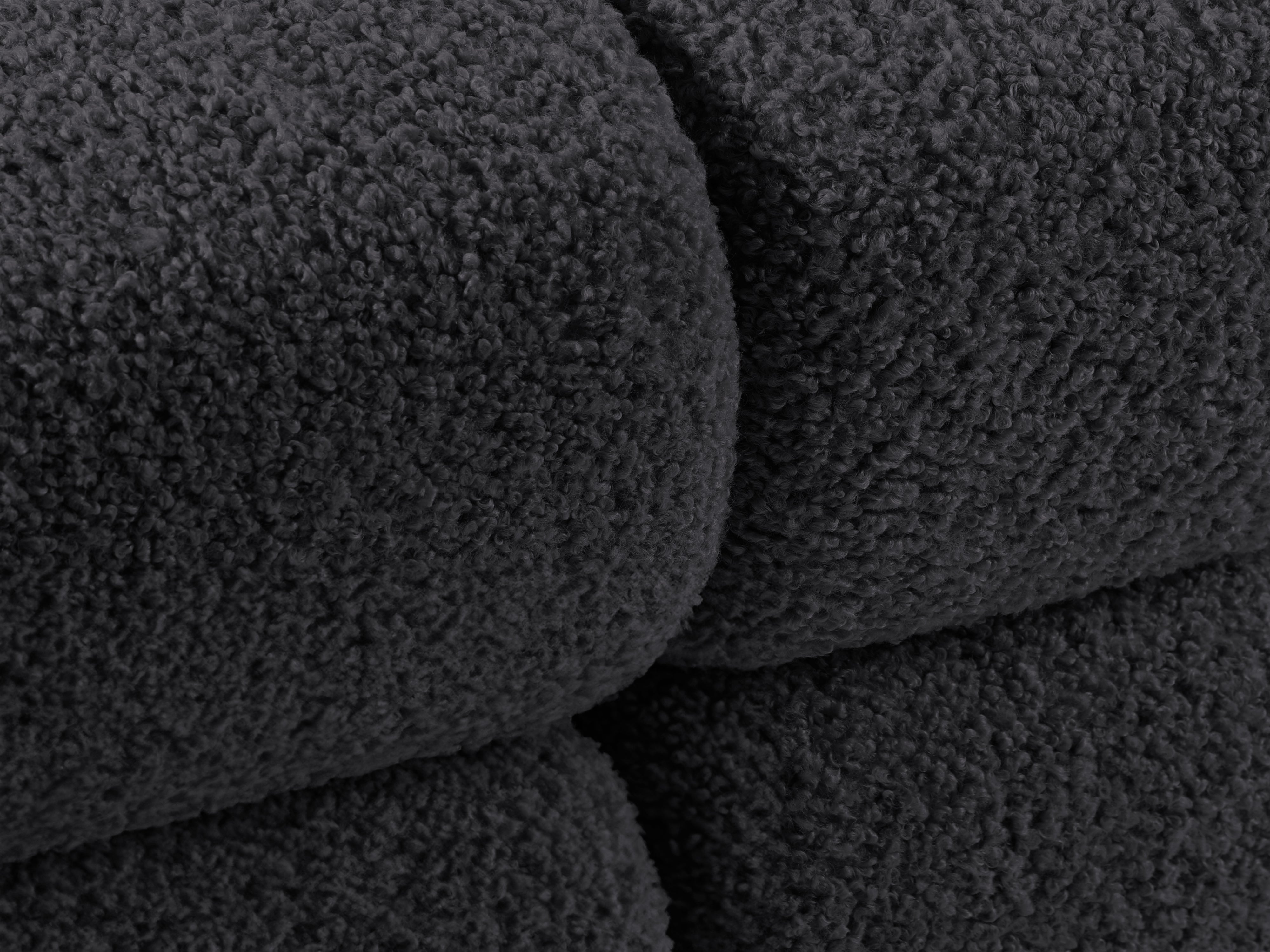 Fauteuil / module BELLIS in grafiet boucle