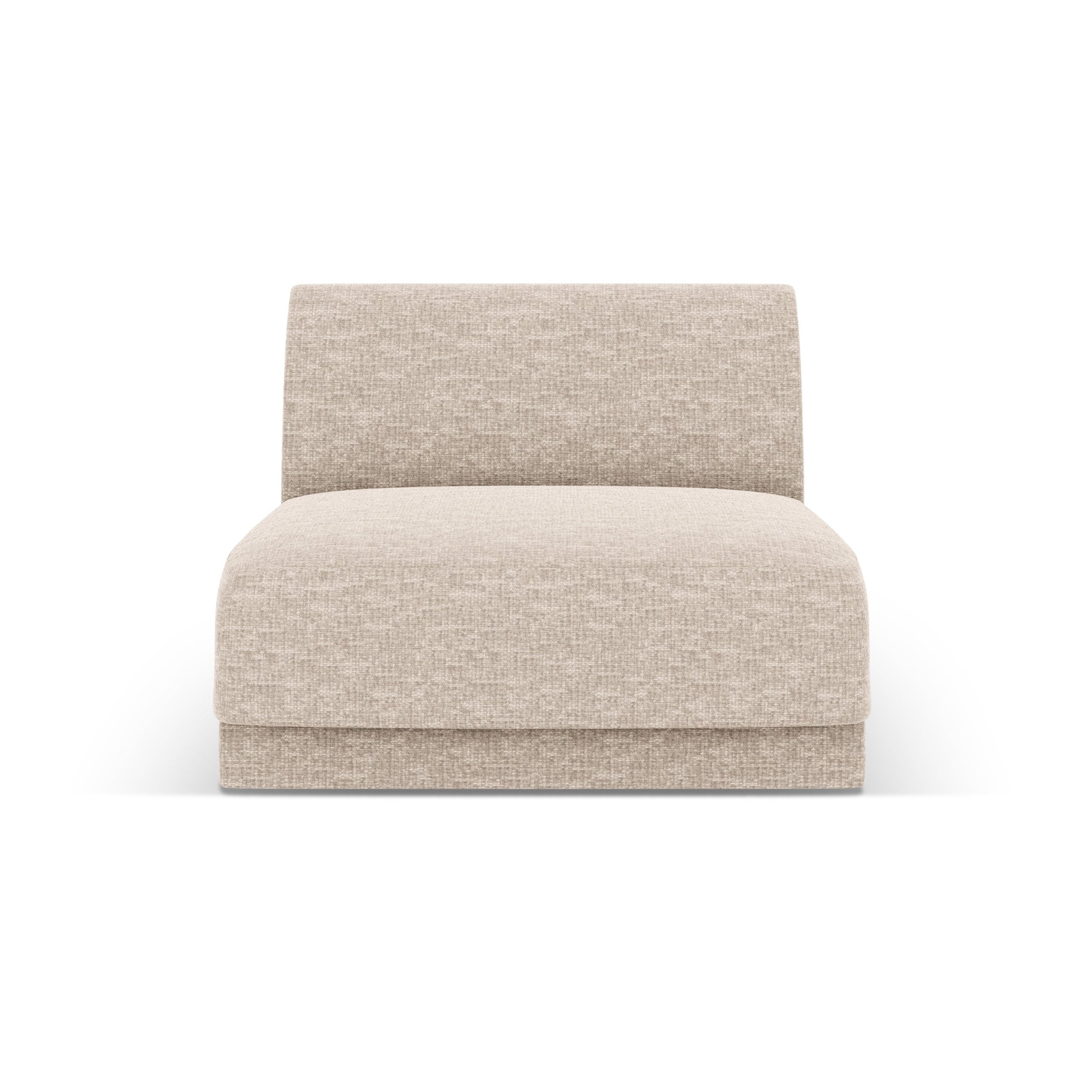 Armchair / module MILEY beige chenille