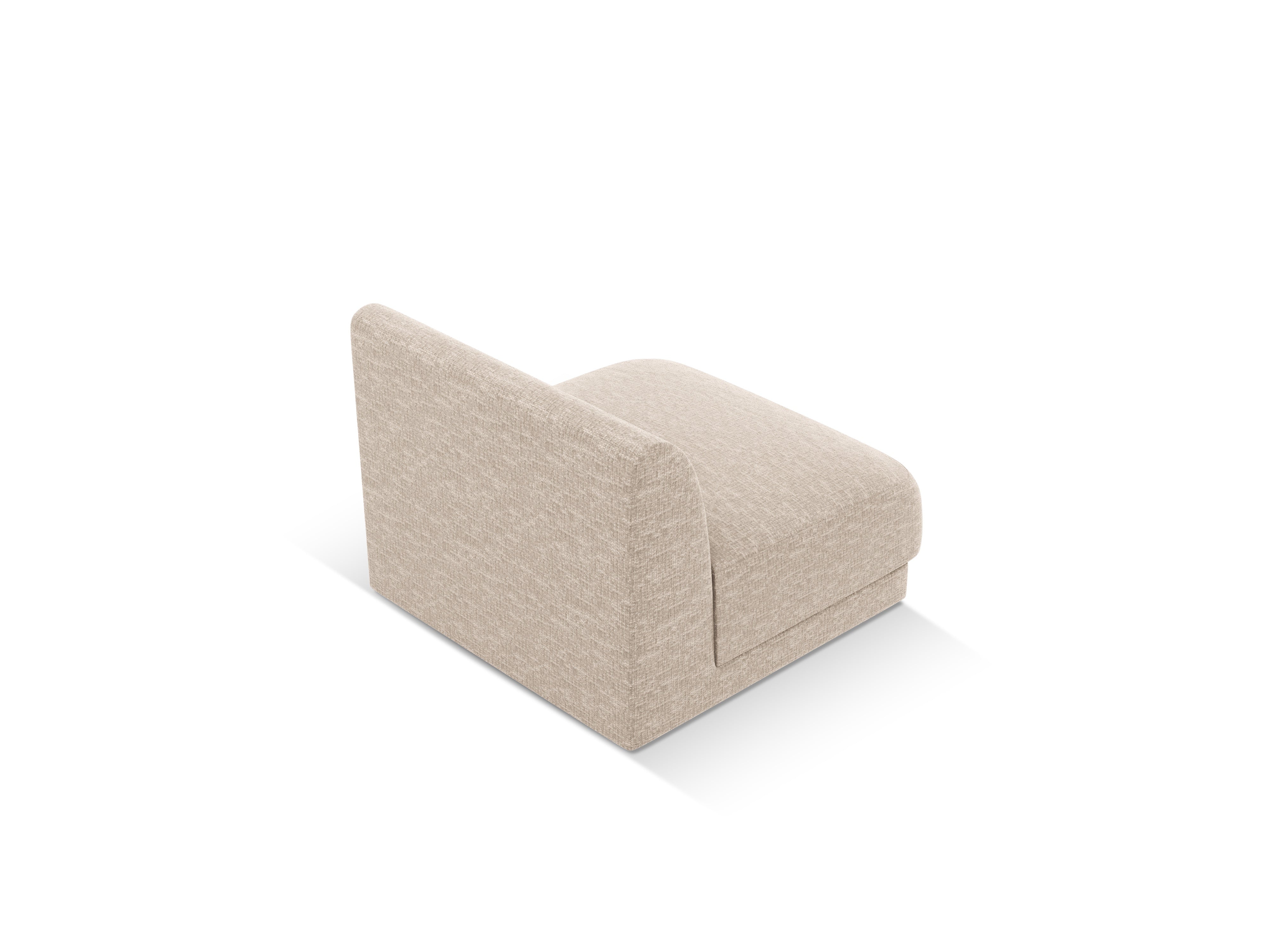 Armchair / module MILEY beige chenille