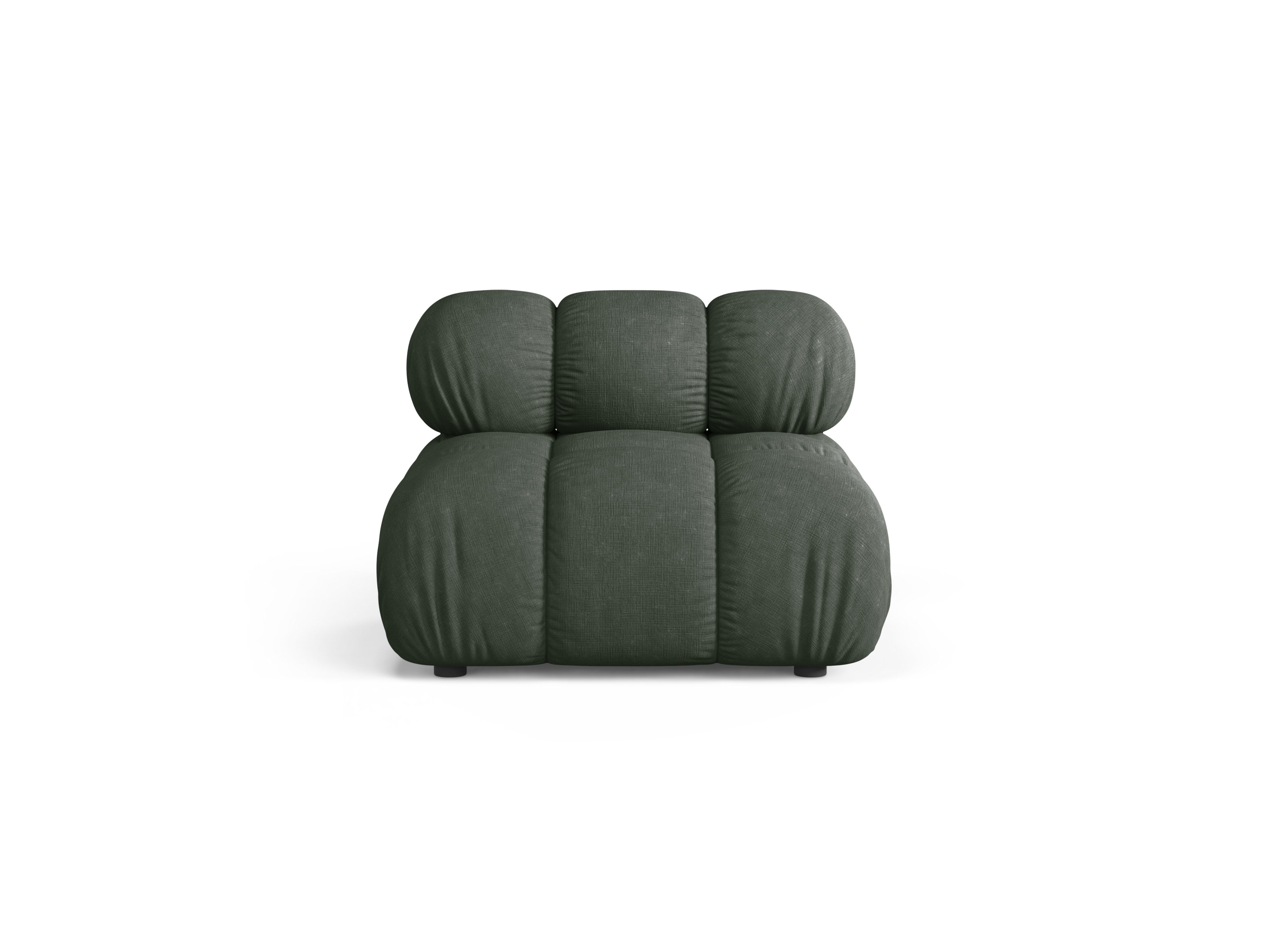 Fauteuil / module BELLIS donkergroen