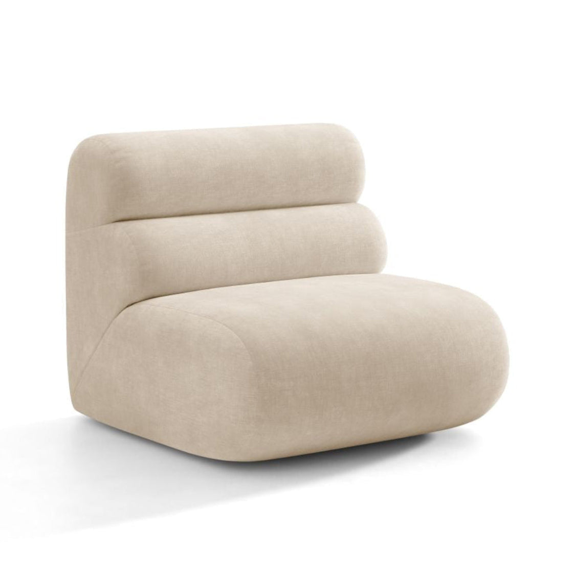 Neo fauteuil / module lichtbeige chenille