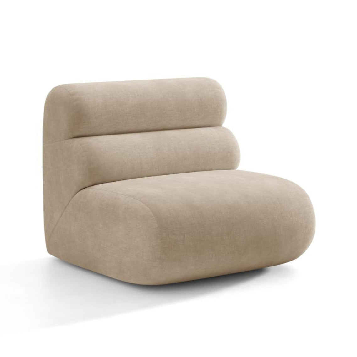Fauteuil / module NEO beige chenille
