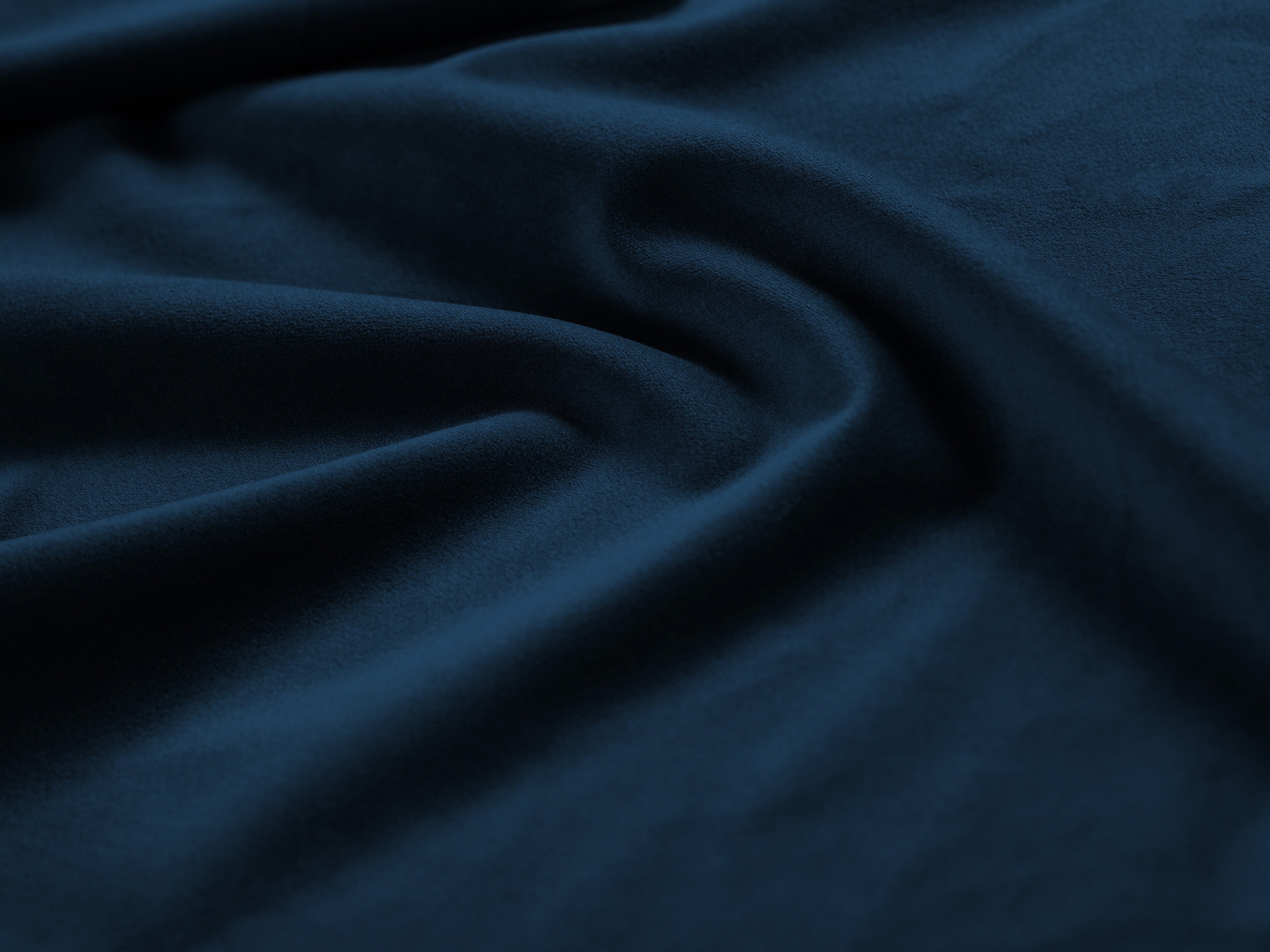 Fauteuil / module fluwelen BELLIS koninklijk blauw