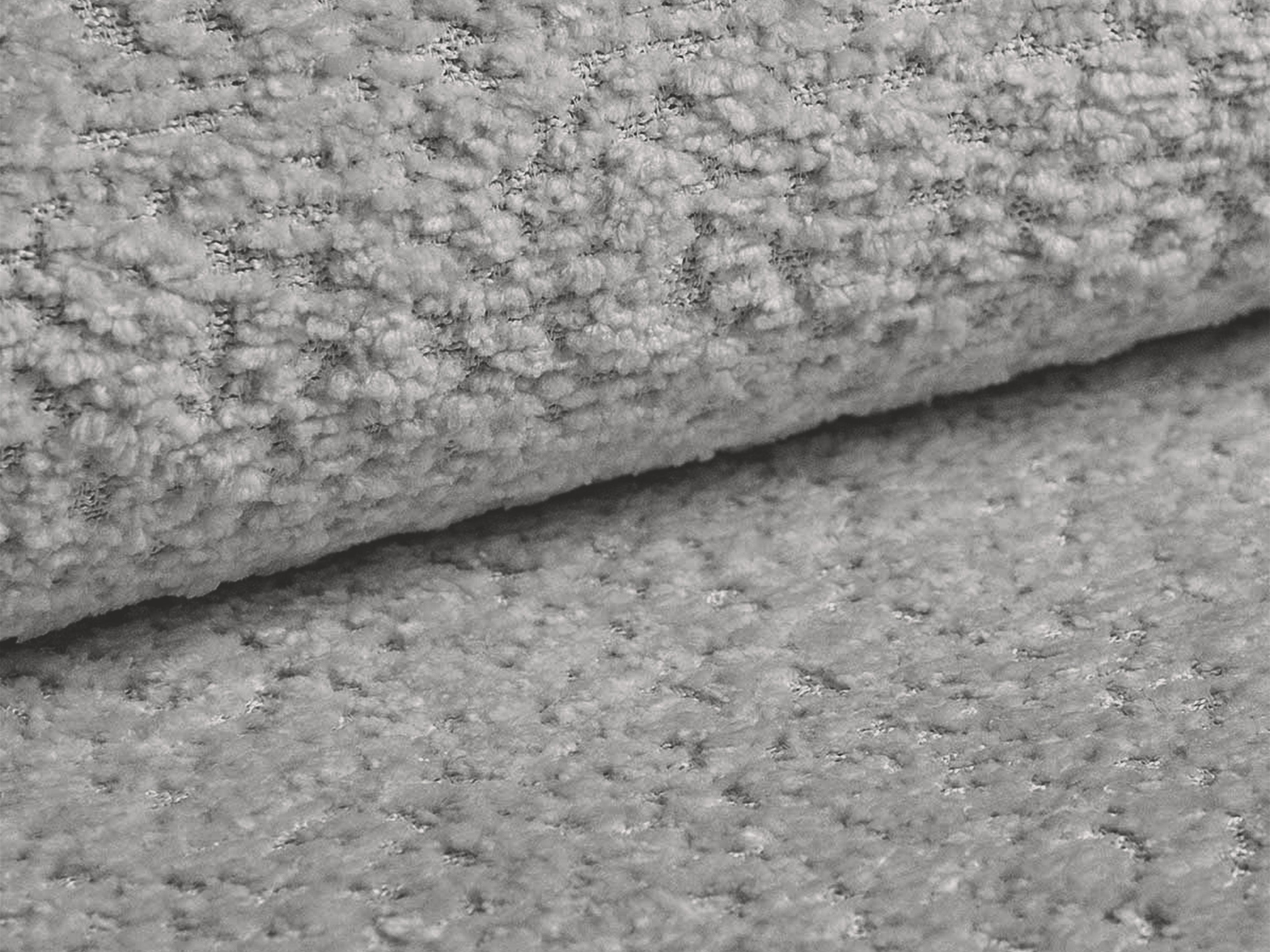 Sofa 2-zits met slaapfunctie LIDO grijs boucle
