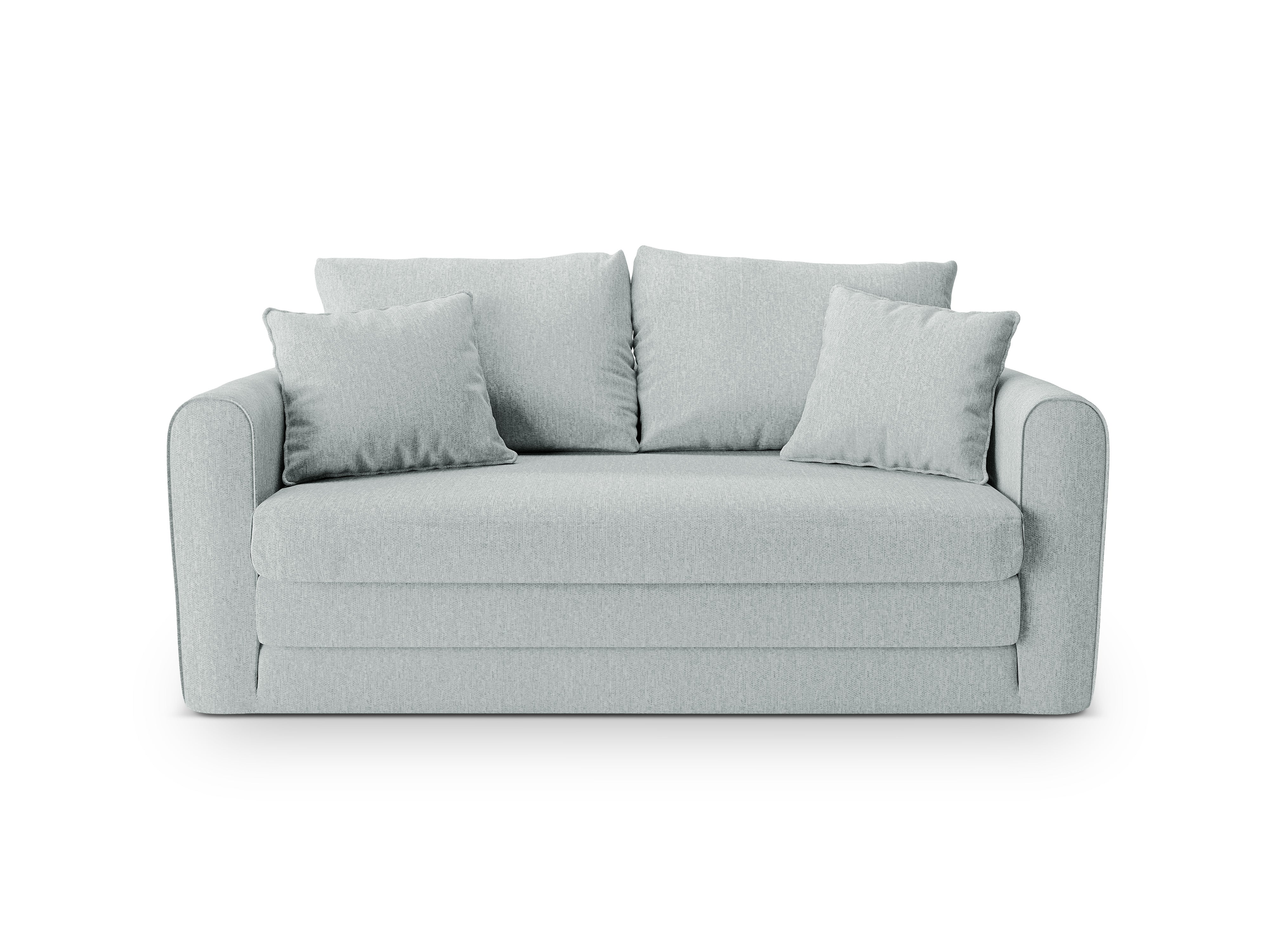 Sofa 2-zits met slaapfunctie LIDO mintgroen