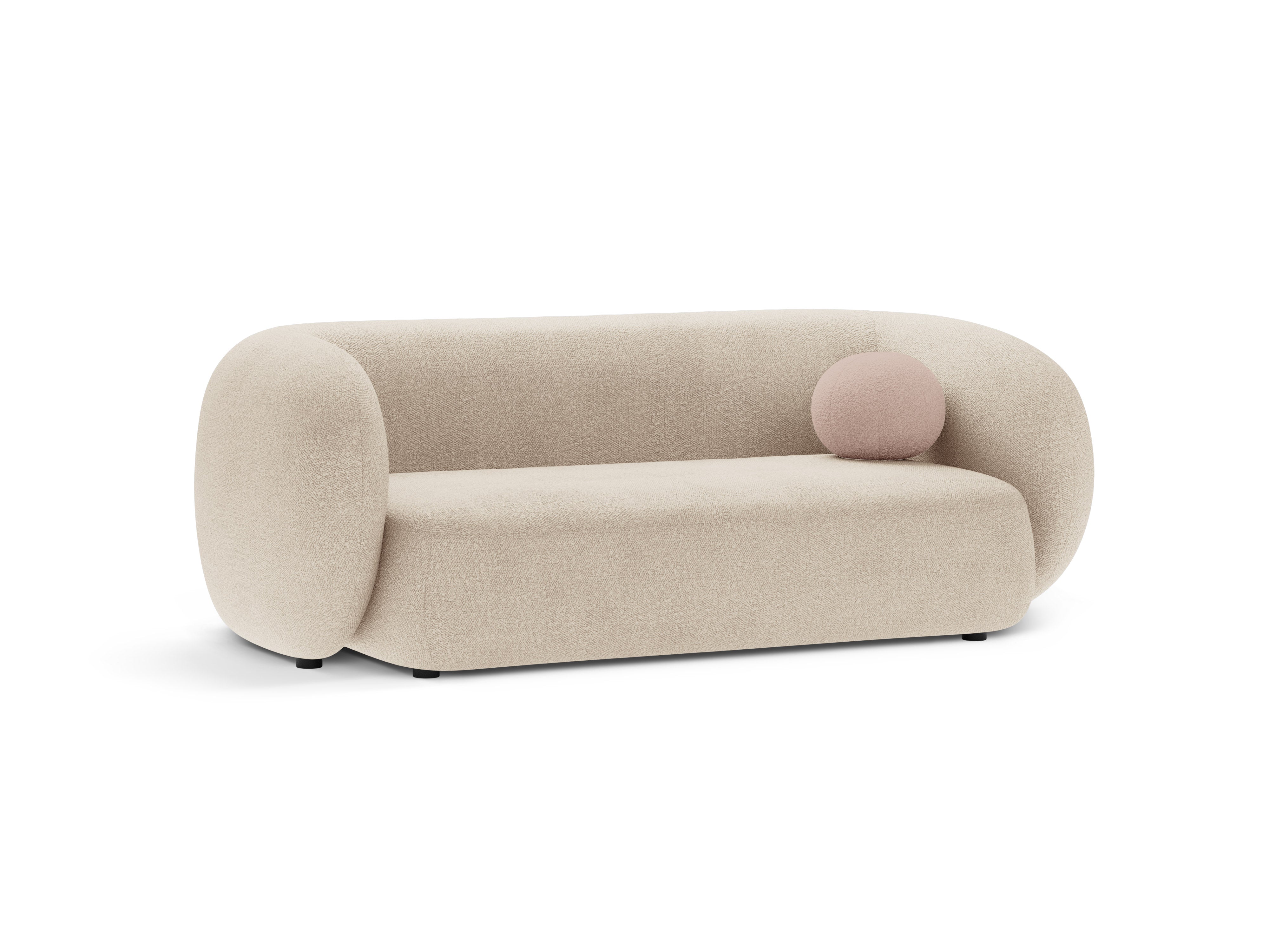 Sofa 2-zits KATE beige boucle