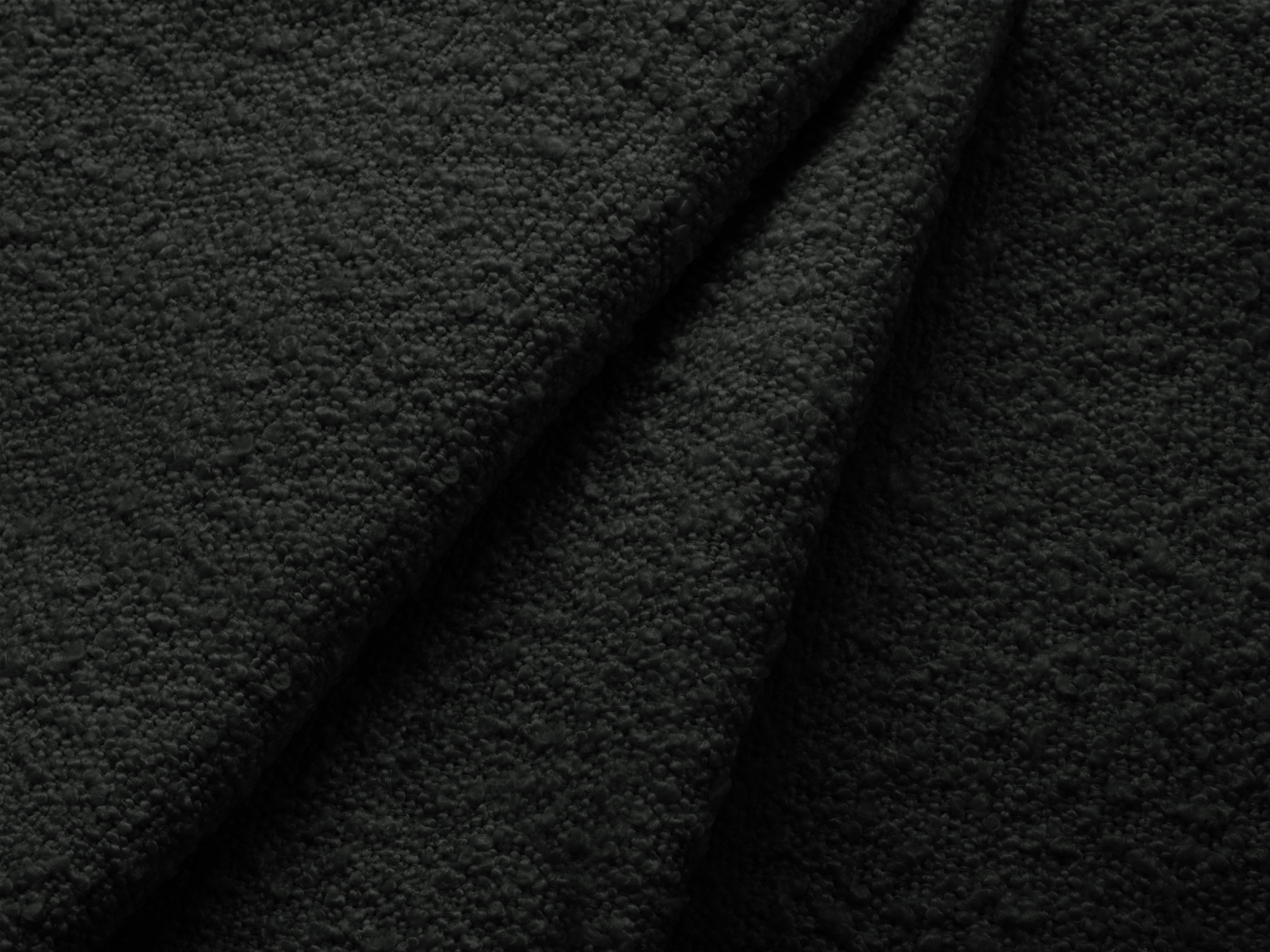 Sofa 2-zits MILEY zwart boucle