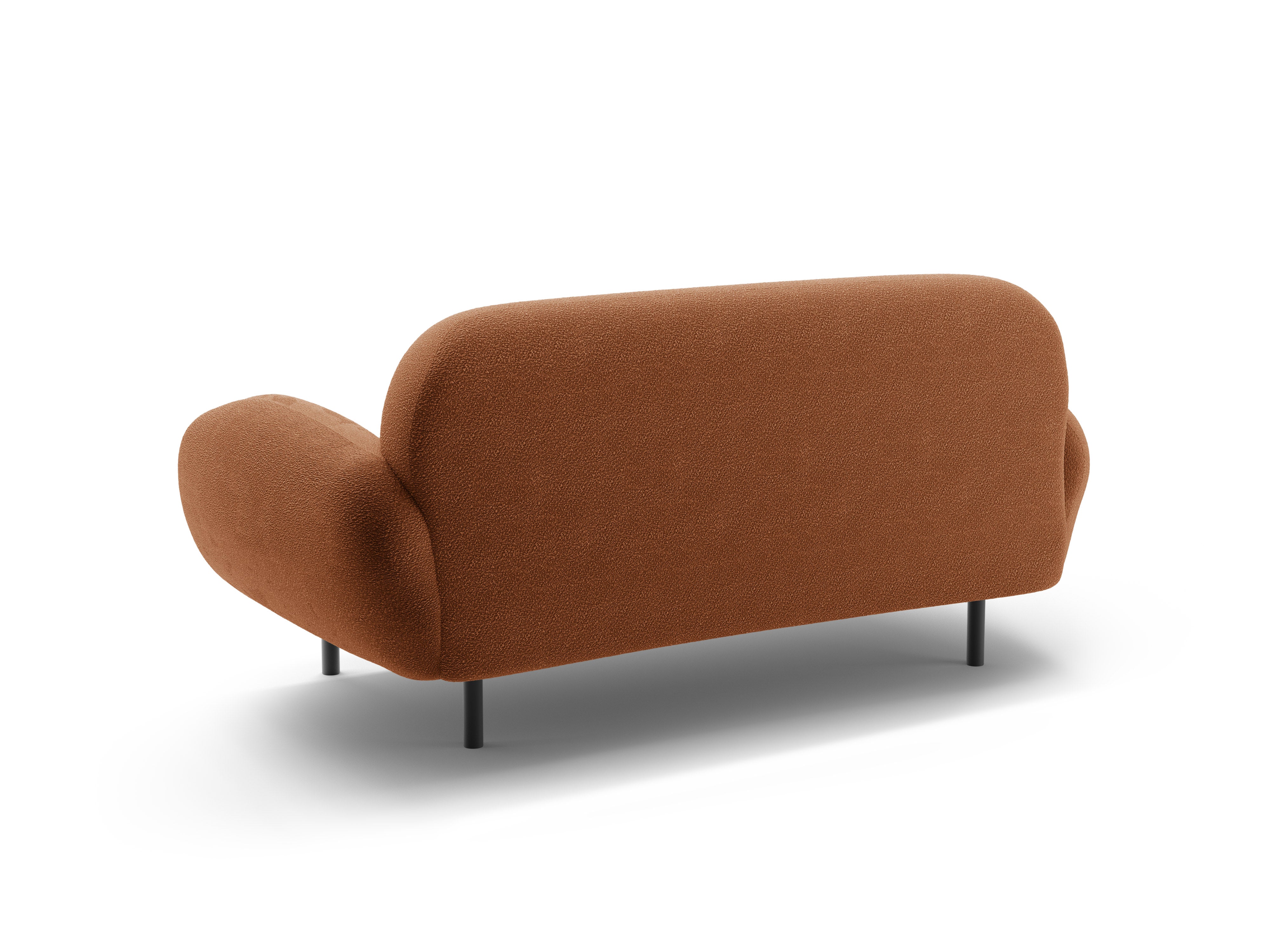 Sofa 2-zits POPPY terracotta boucle