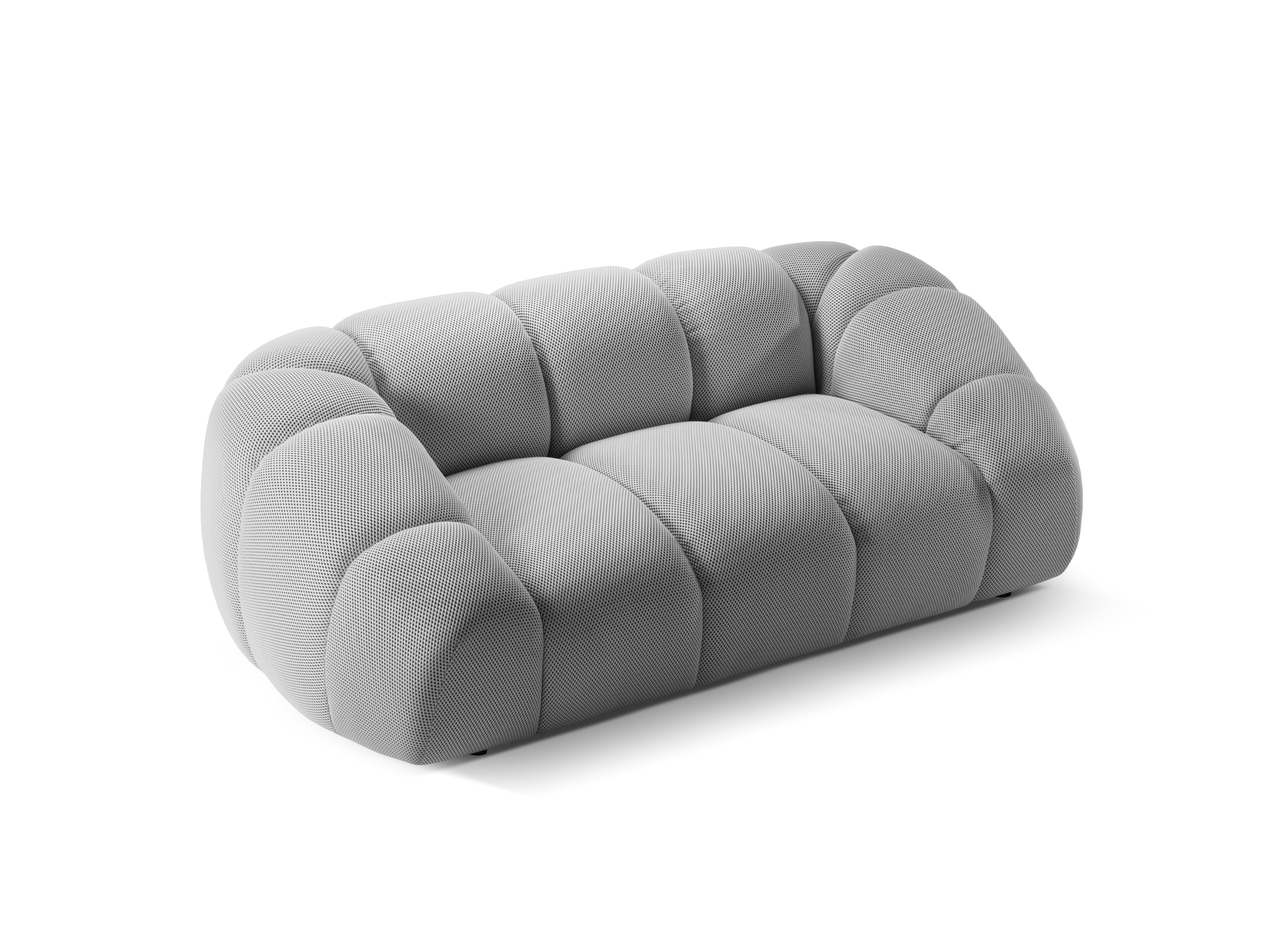 2-seater Sofa DIANA silver