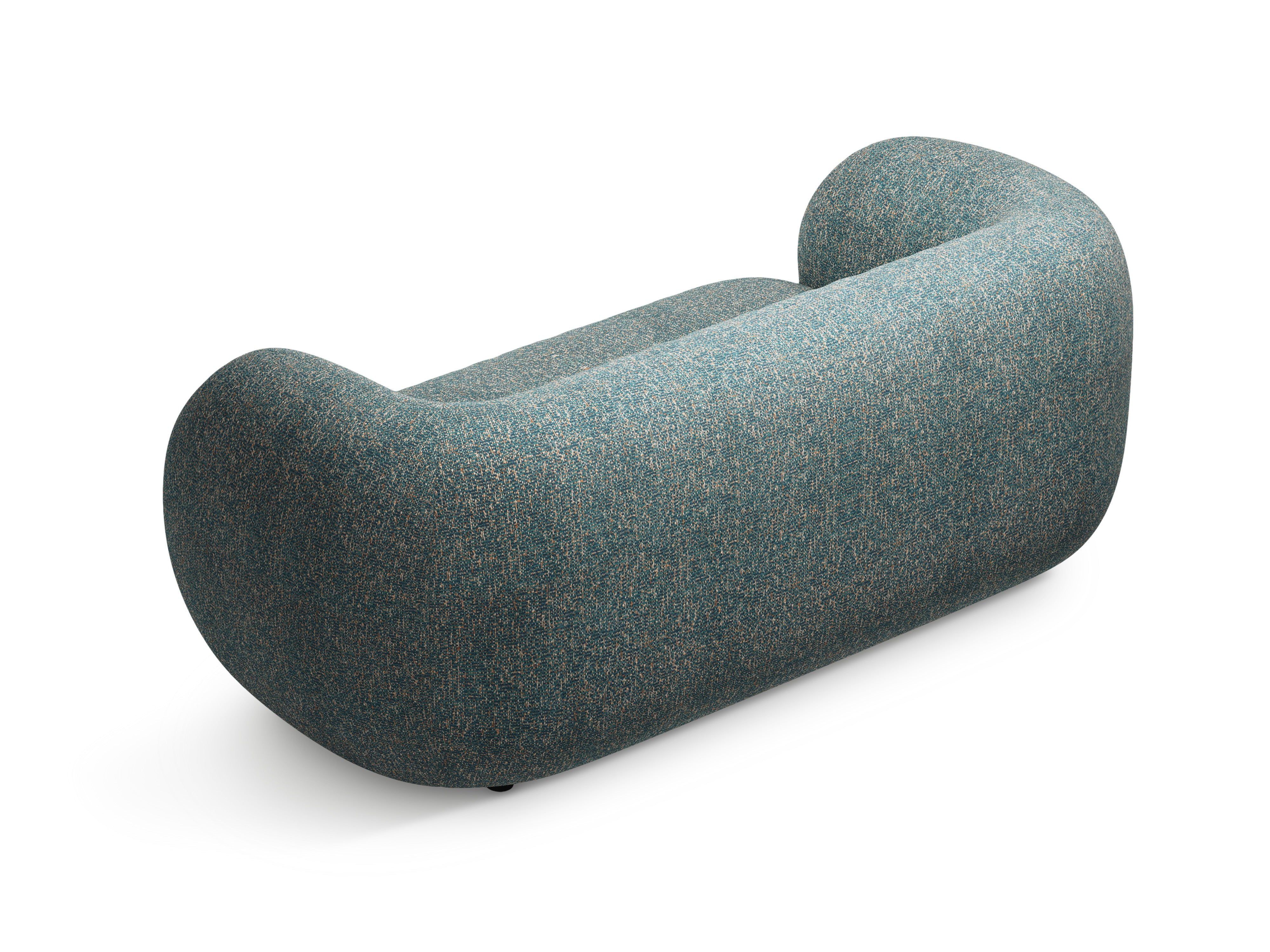 Sofa 2-zits KATE blauw gemêleerd