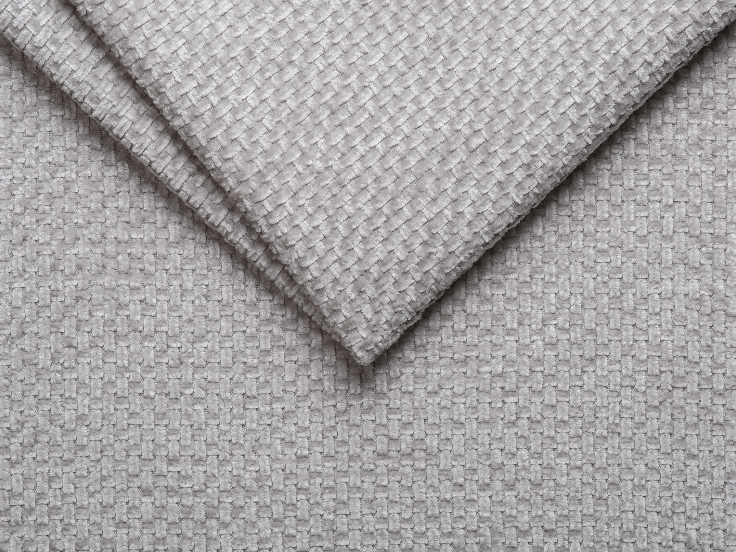 Sofa 2-sitzig MILEY graues Chenille