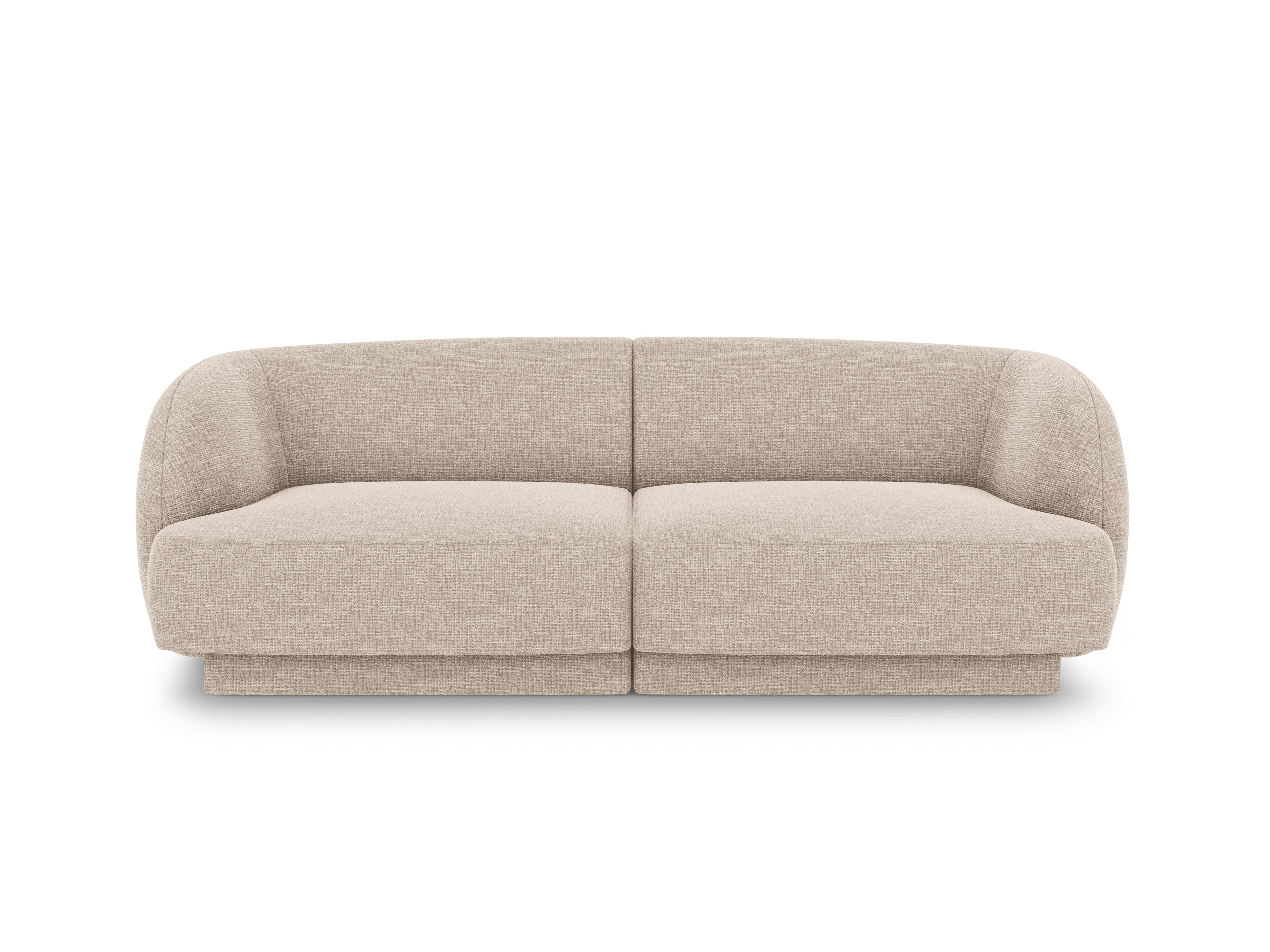 2-seater Sofa MILEY beige chenille