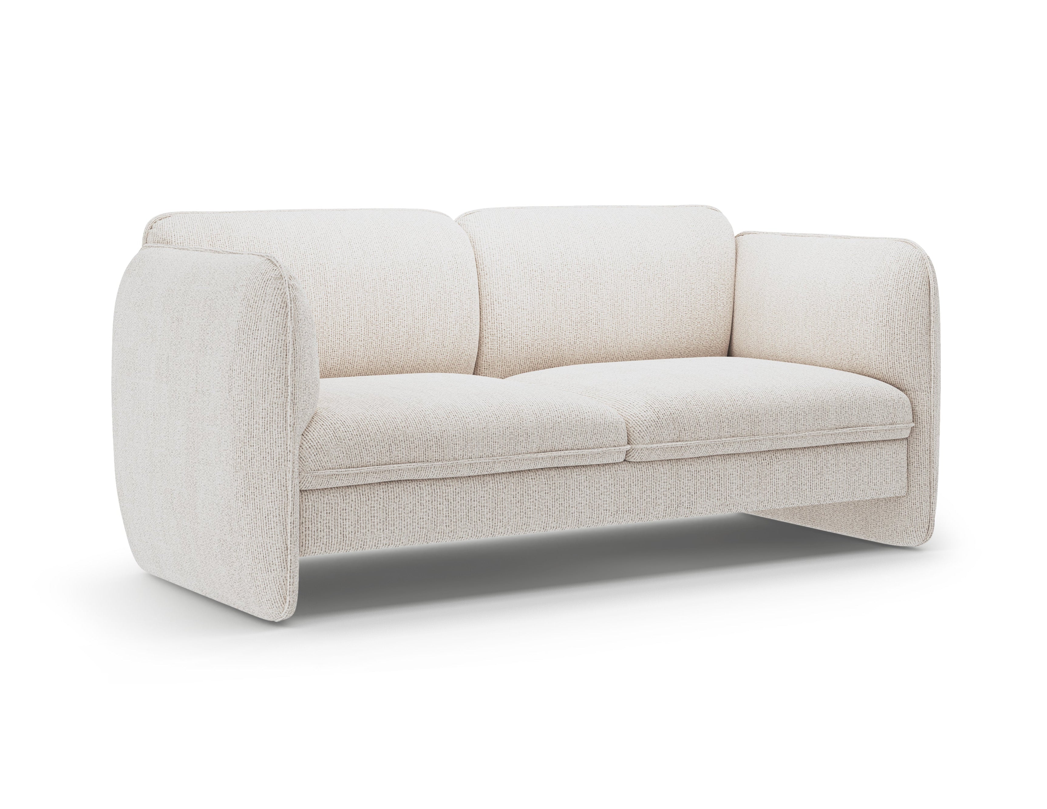 Sofa 2-zits GEORGIA beige chenille