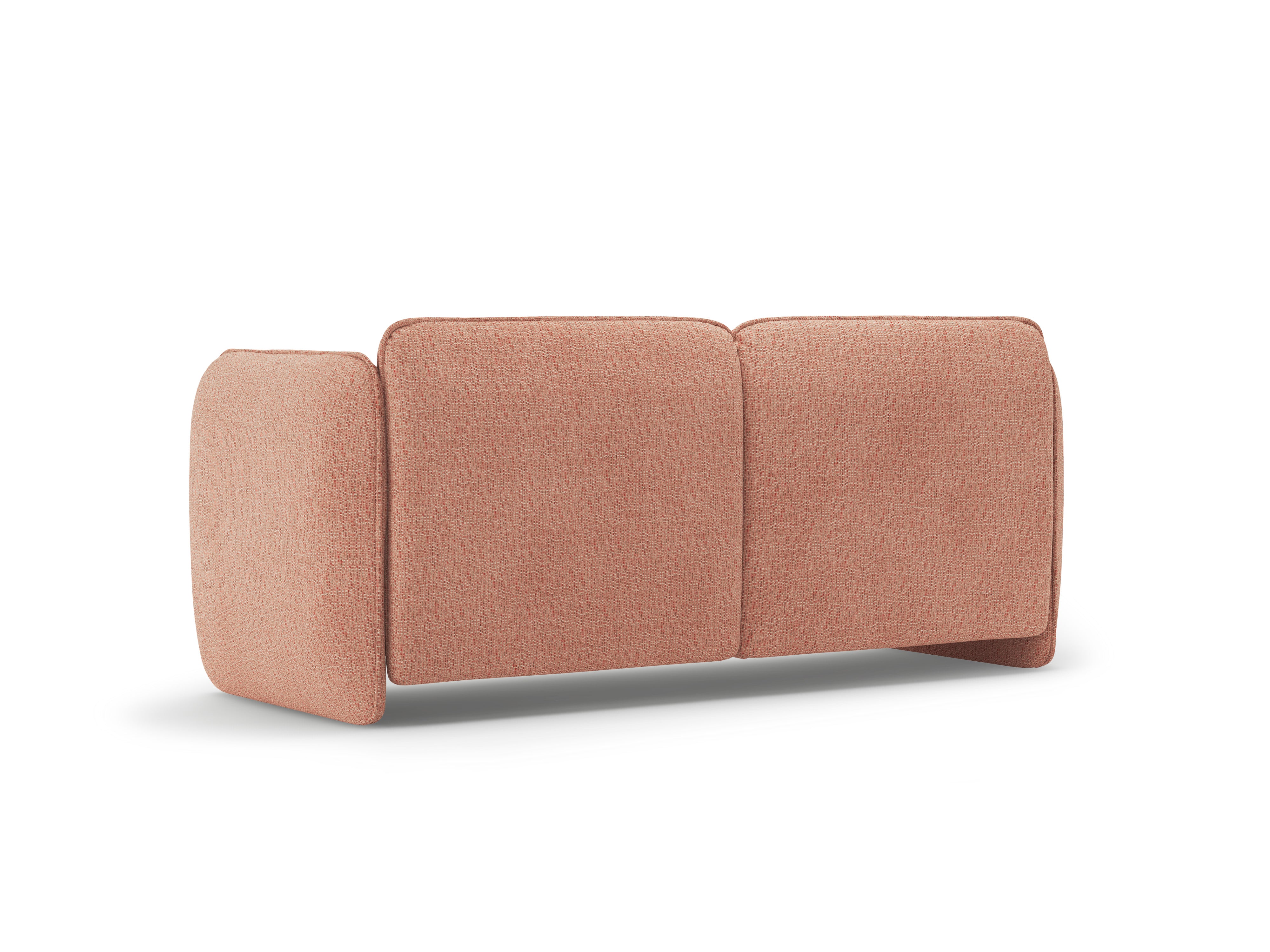 Sofa 2-zits GEORGIA in roze chenille