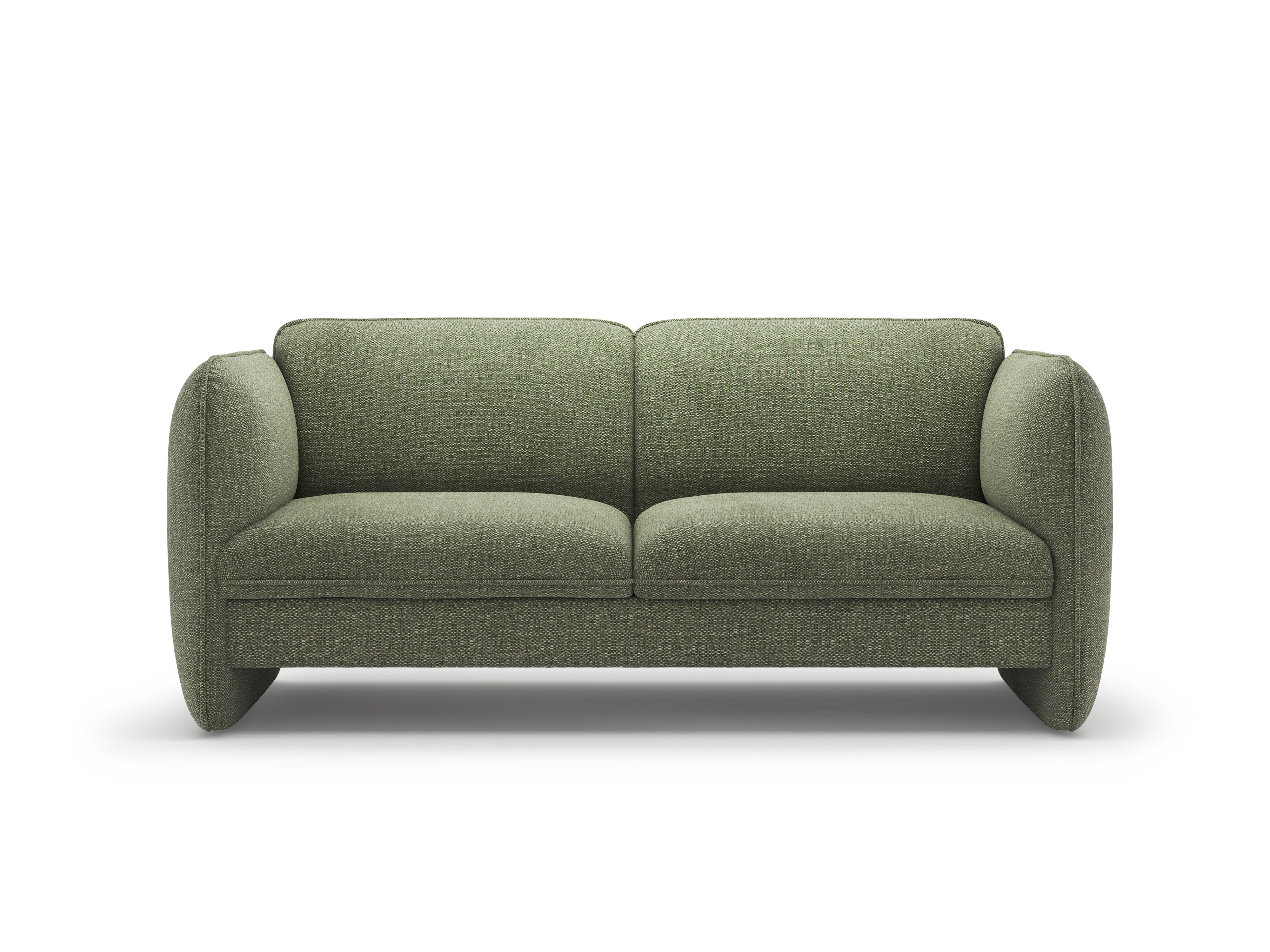 Sofa 2-zits GEORGIA groen chenille
