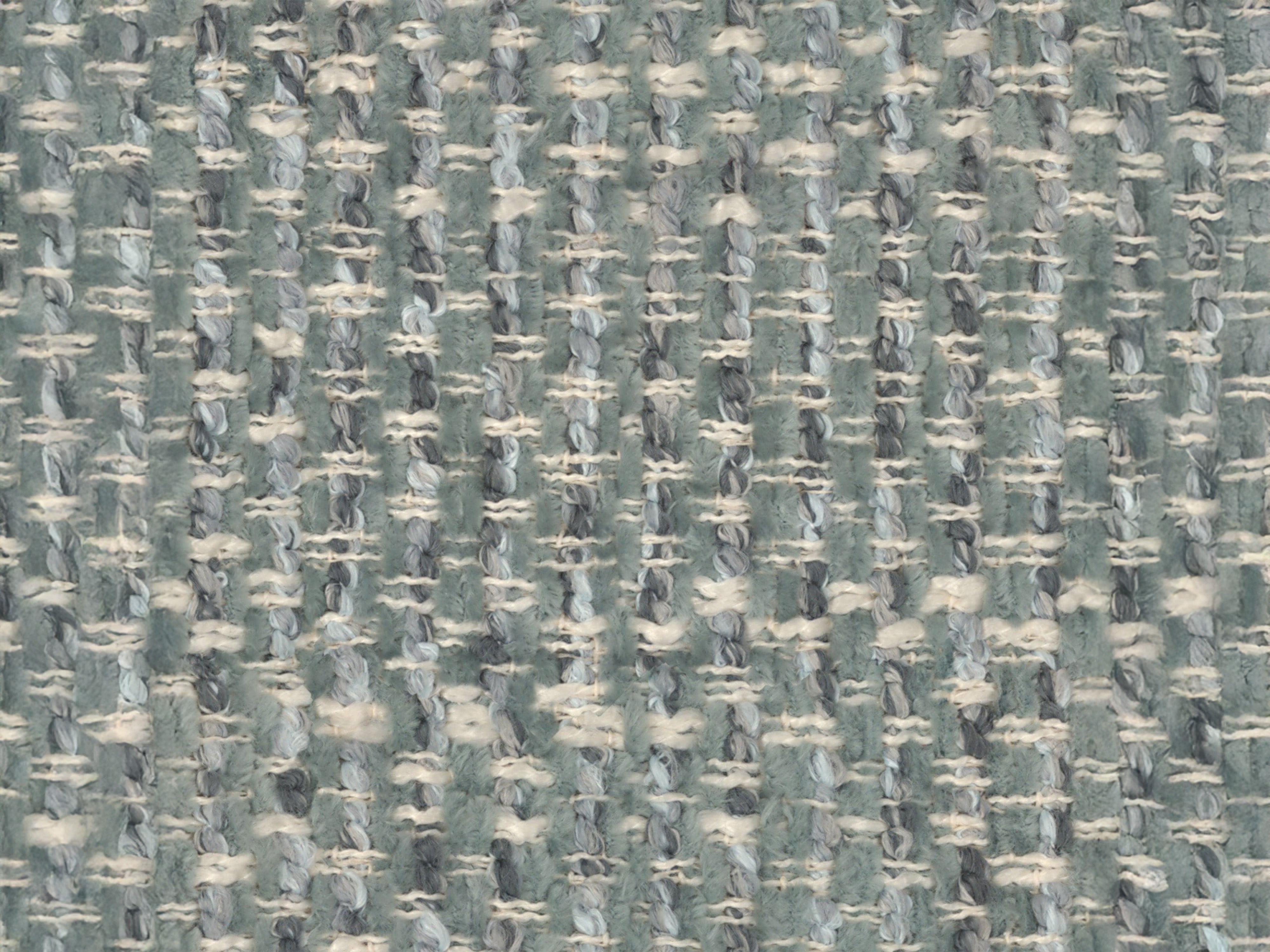 Sofa 2-zits GEORGIA in gedempt blauw chenille