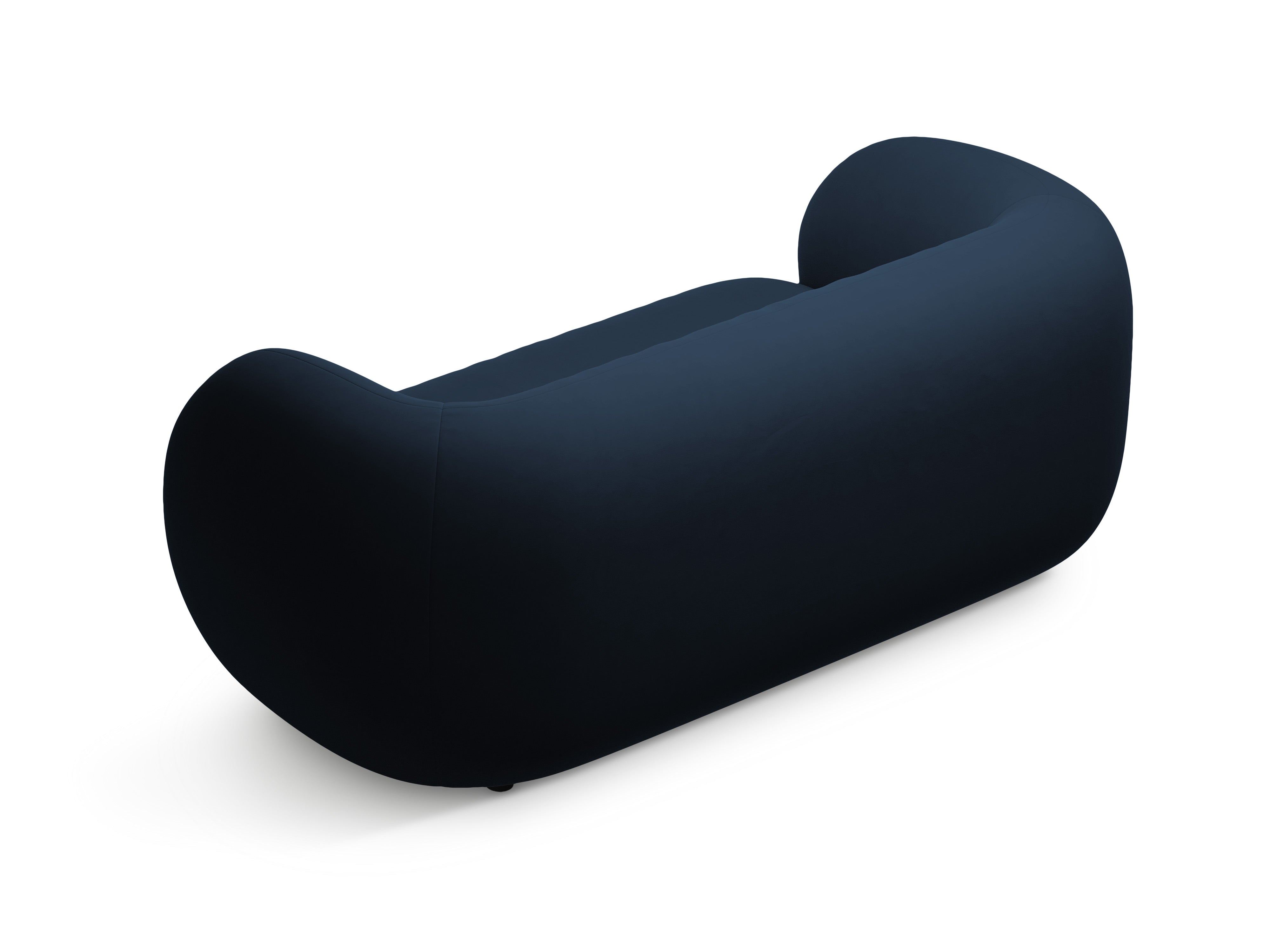 Sofa van fluweel voor 2 personen KATE koninklijk blauw