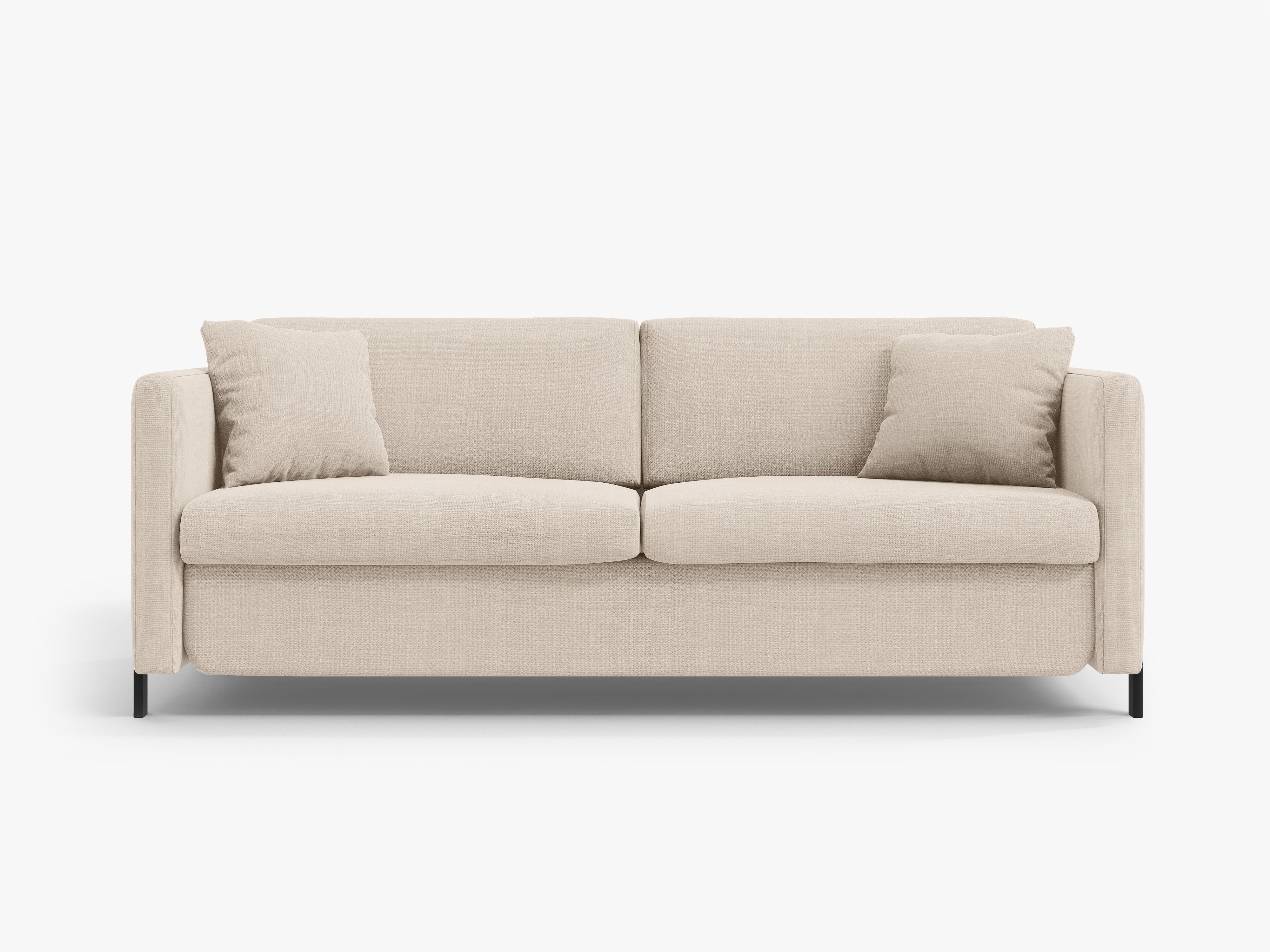 Sofa 3-zits met slaapfunctie GLORIA beige chenille
