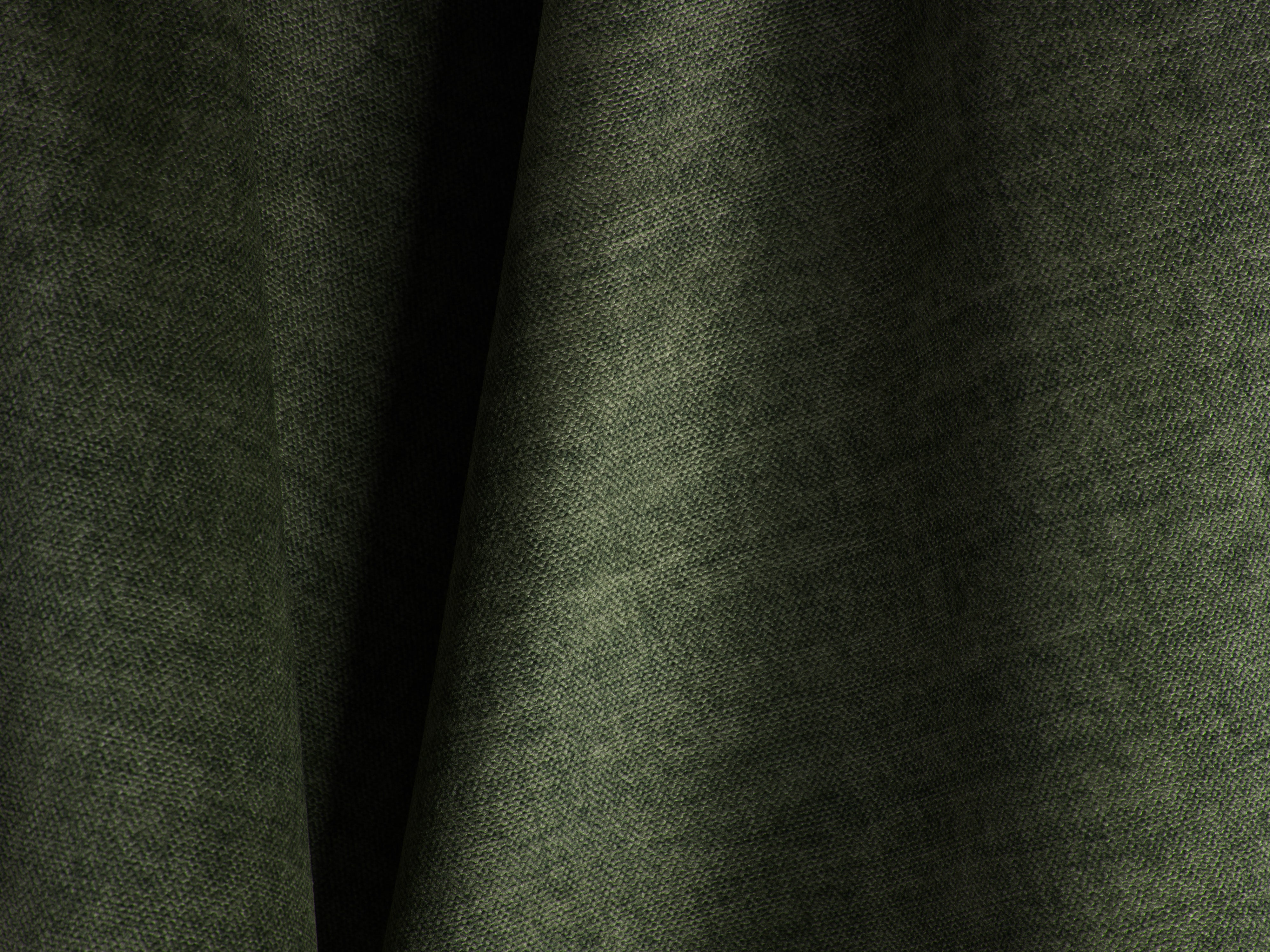 Velours bank met slaapfunctie ELLA groen