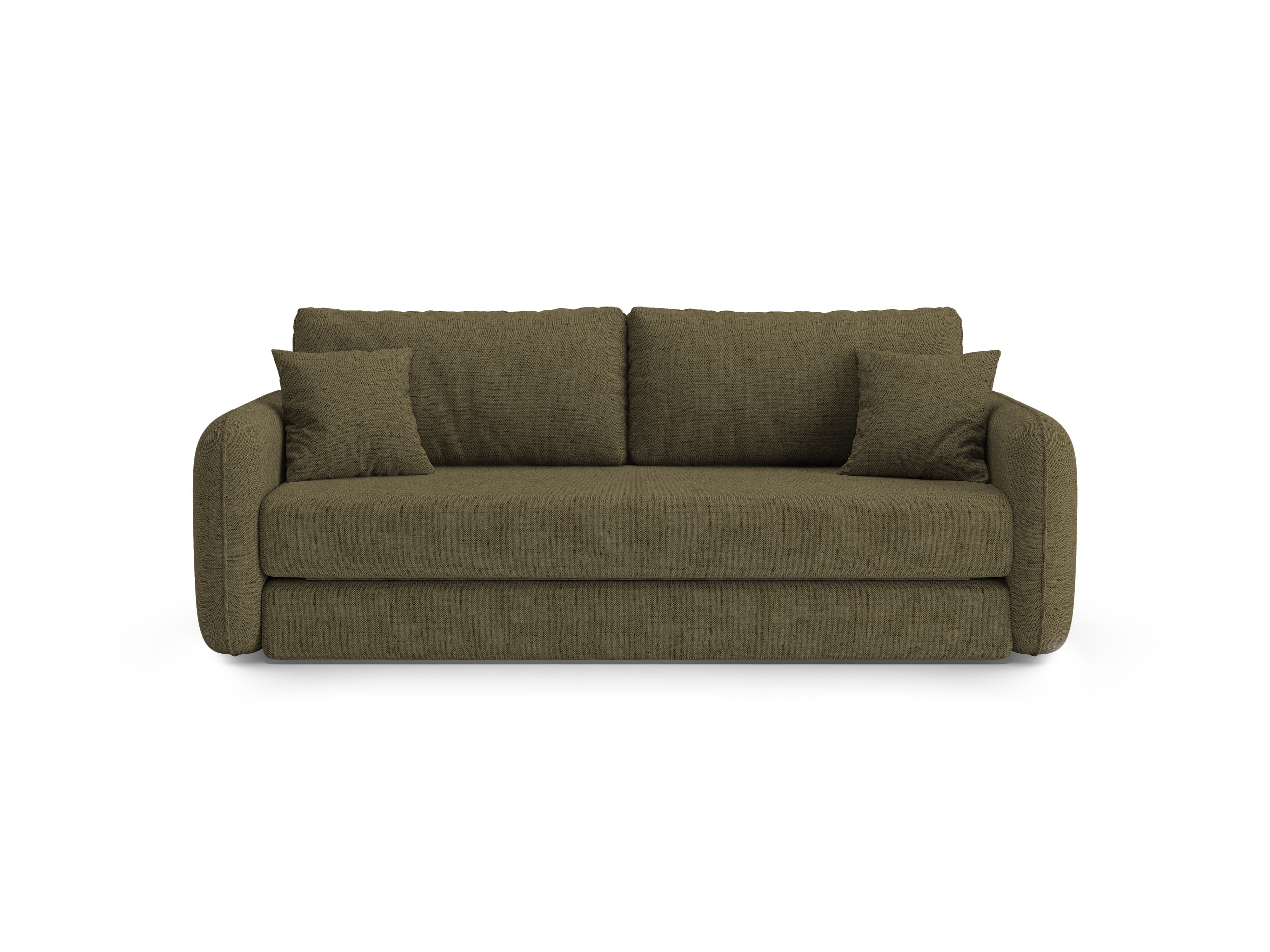 Sofa 3-zits met slaapfunctie DORMI groen